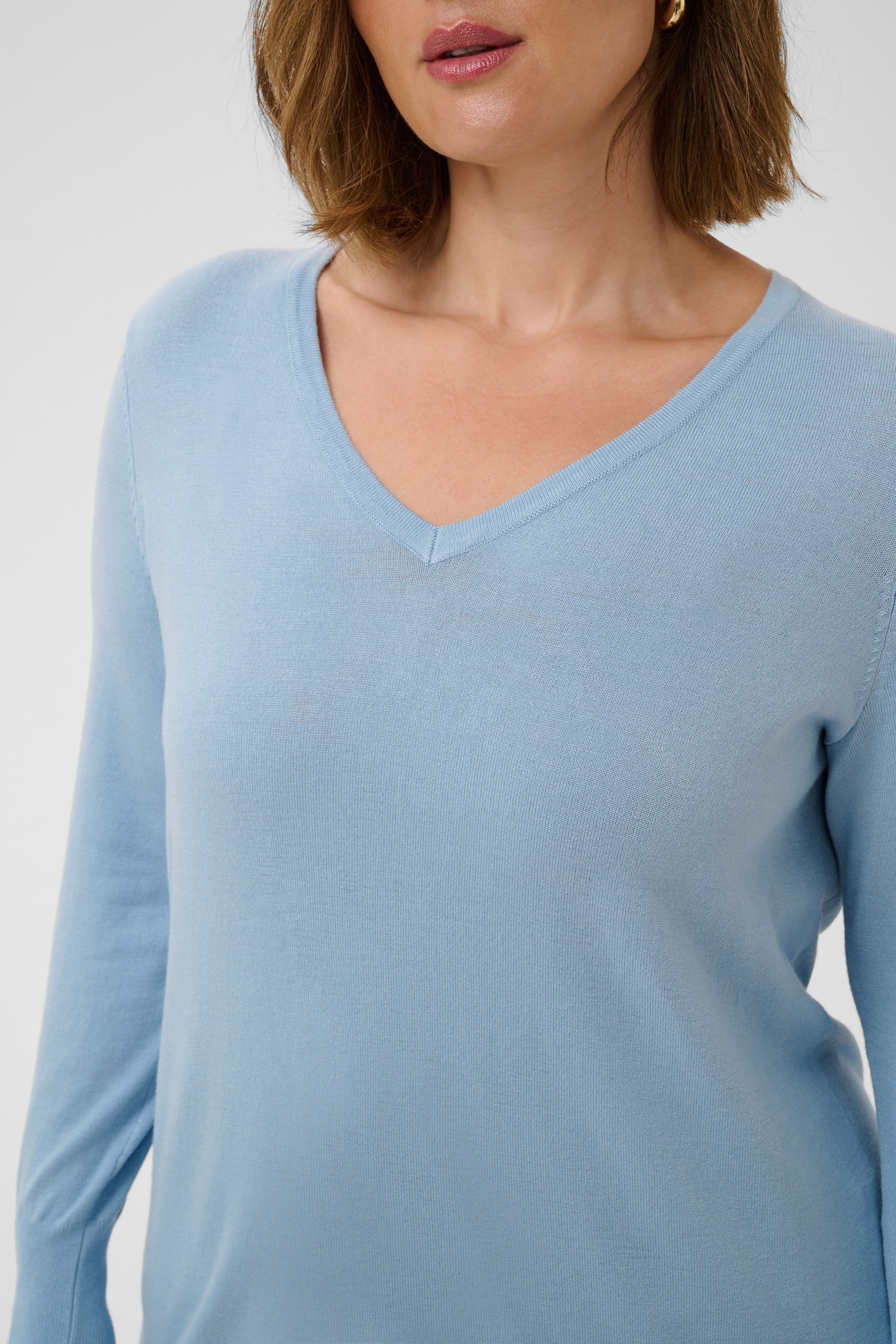 KAFFE Curve Strickpullover »Damen Strickpullover KClizzy«