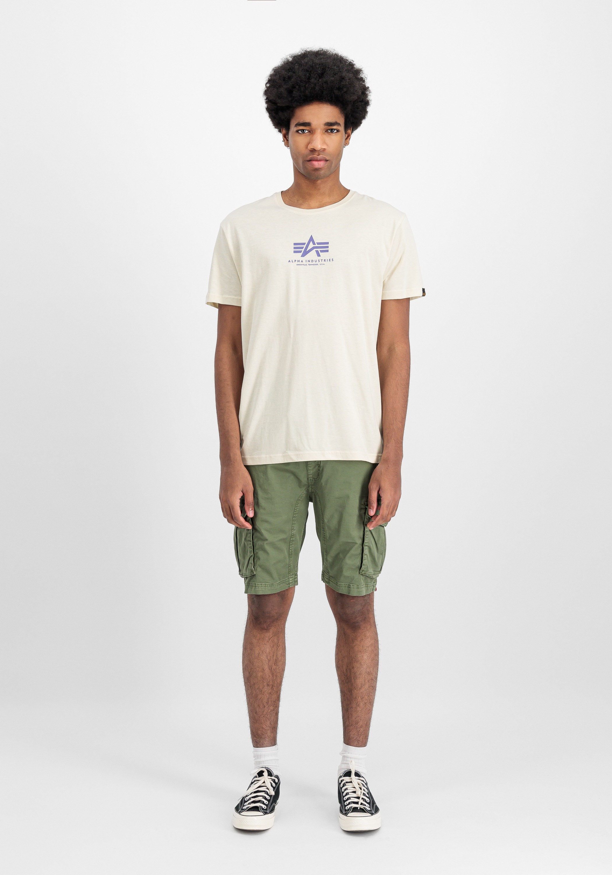 Alpha Industries T-Shirt »Alpha Industries Men - T-Shirts Basic T Mid Logo«