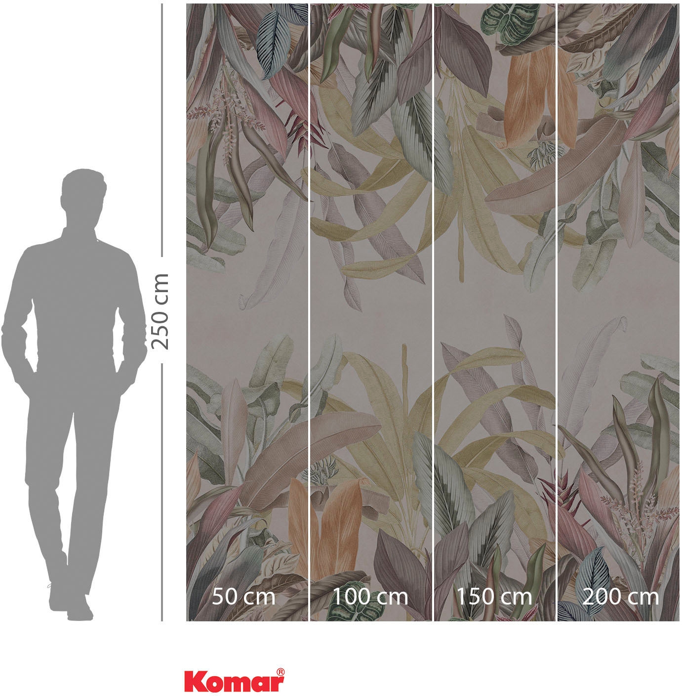 Komar Vliestapete »Digitaldruck Vlies - Mirror Maison - Größe 200 x 250 cm«, bedruckt, Wohnzimmer, Schlafzimmer