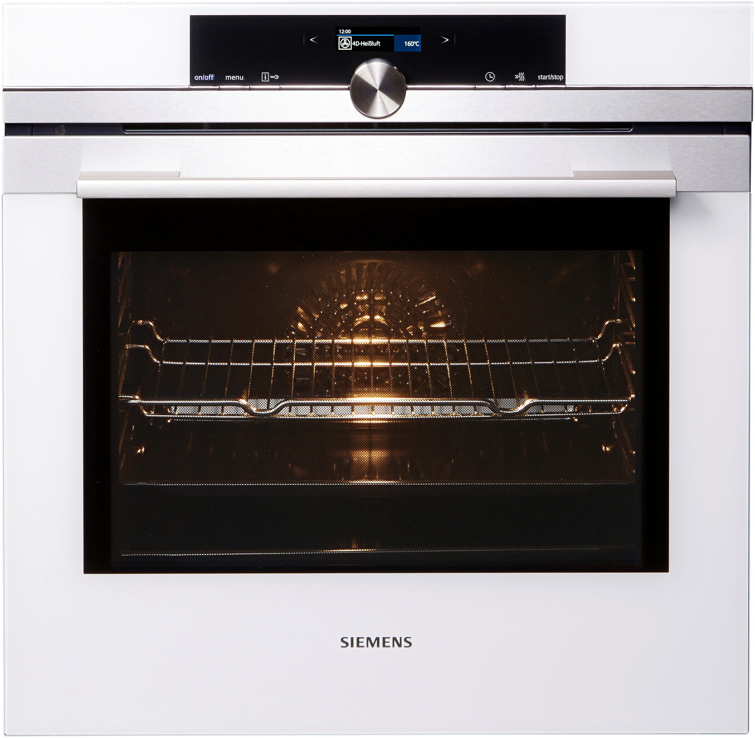 3. Bild von SIEMENS Pyrolyse Backofen »HB674GBW1«, HB674GBW1, mit Teleskopauszug nachrüstbar, Pyrolyse-Selbstreinigung, mit activClean