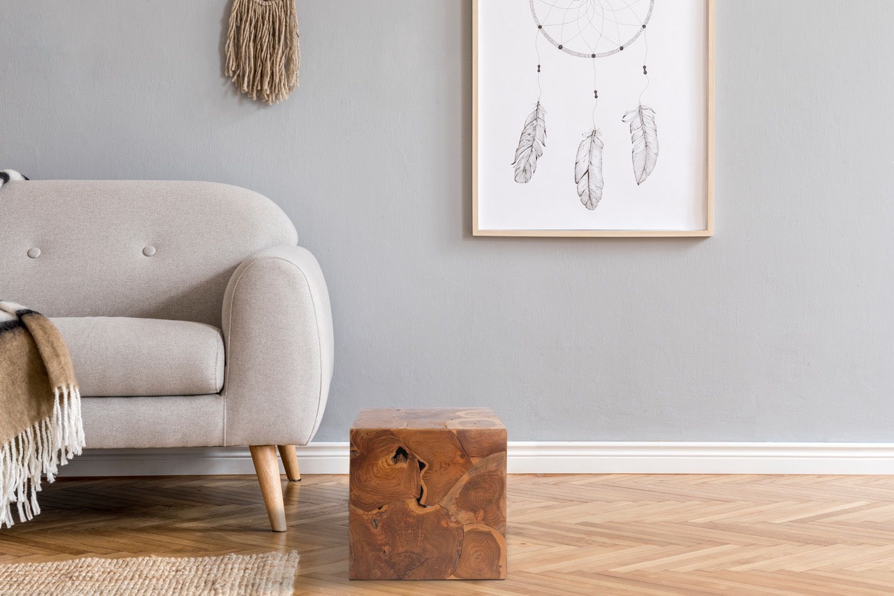 Kayoom Beistelltisch »Radix 525, hochwertiges Teakholz, Natur-Design« 1 Stk günstig online kaufen