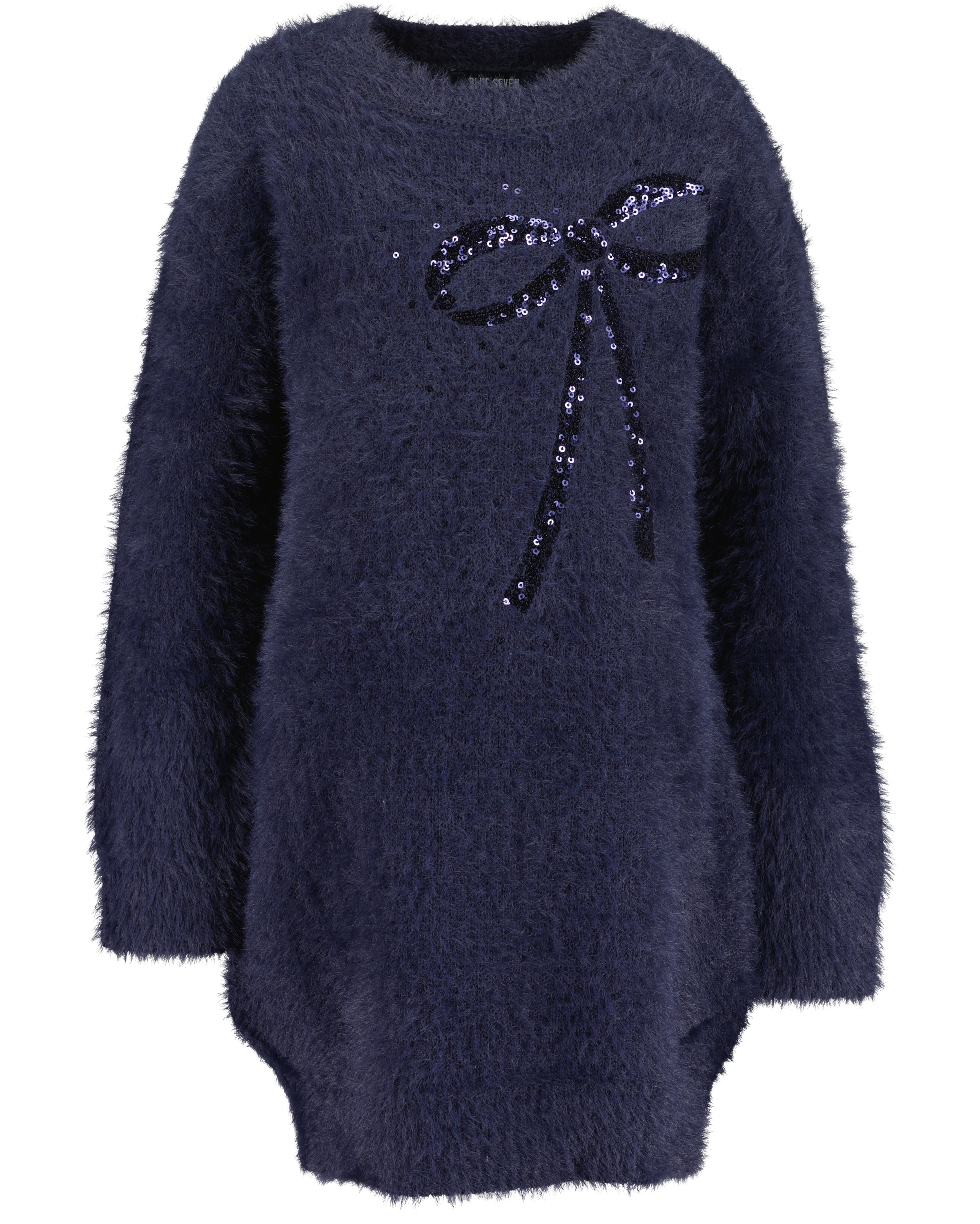 Blue Seven Strickkleid mit Pailletten