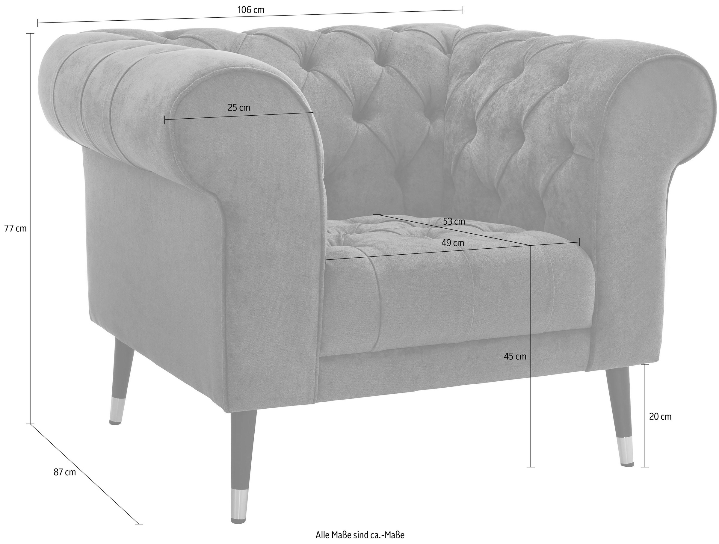 Home affaire Chesterfield-Sessel »Tinnum Sessel«