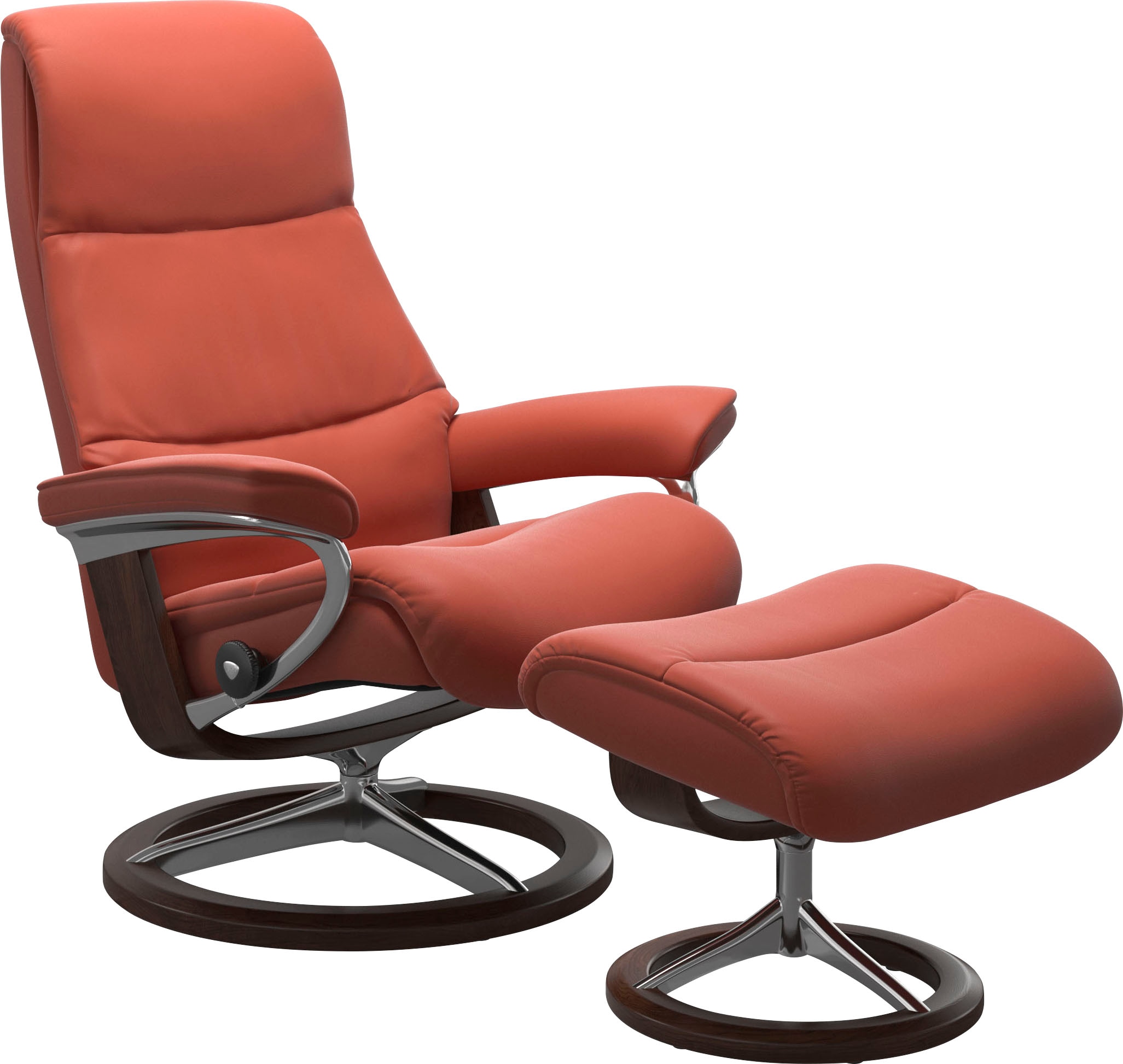 Stressless® Relaxsessel »View«, mit Signature Base, Größe M,Gestell Braun