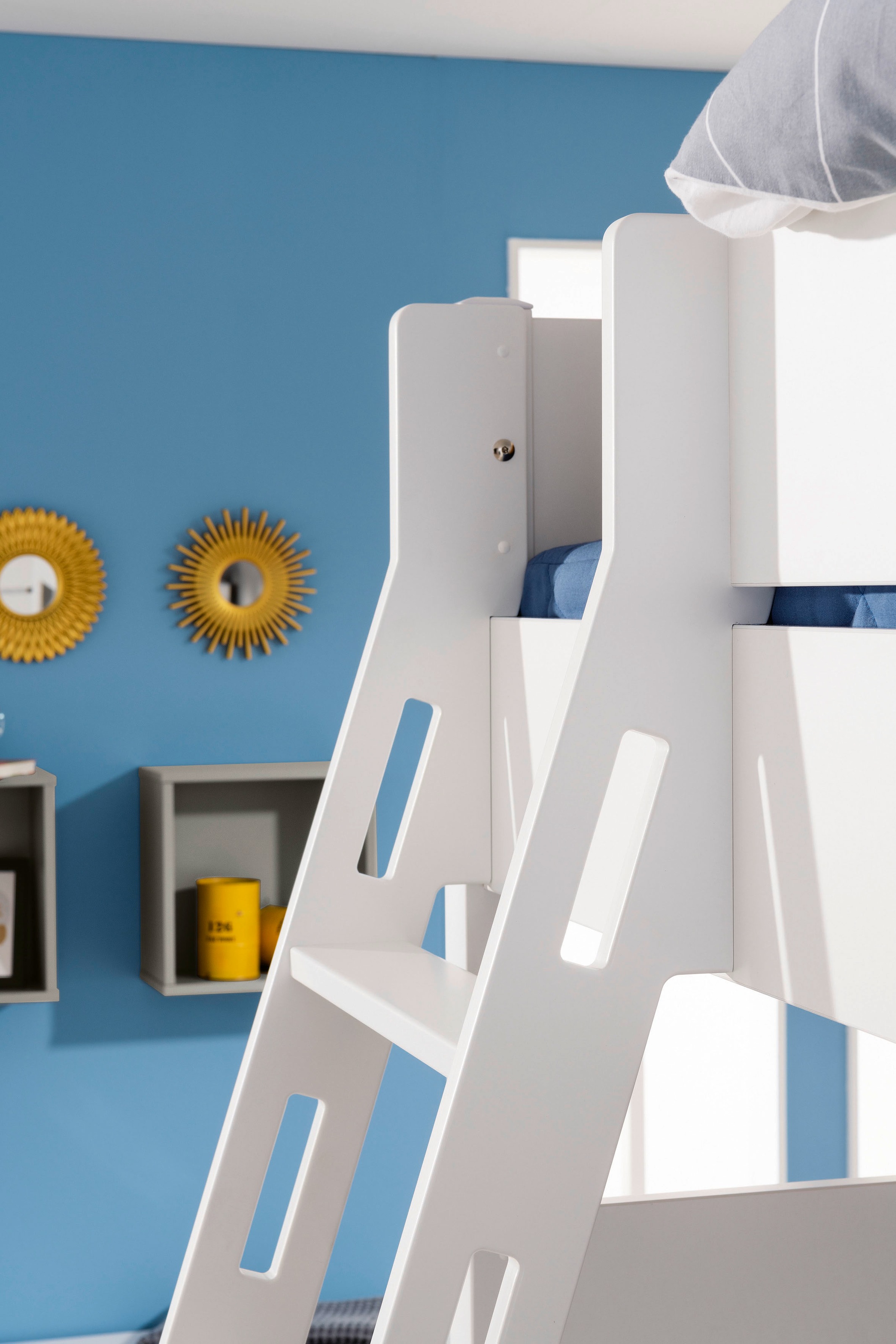 PAIDI Spielbett »TIAGO in verschiedenen Größen und Farben, Hochbett mit Lei günstig online kaufen