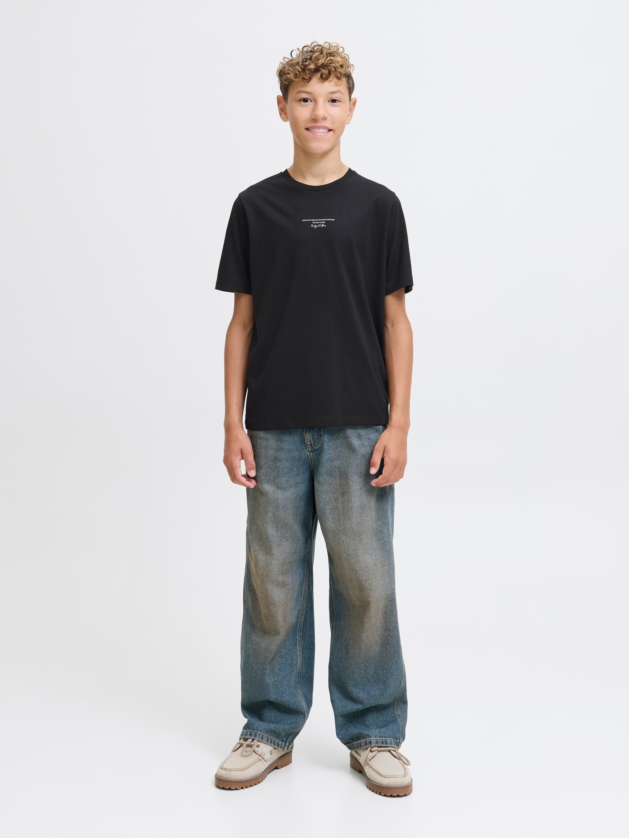 Jack & Jones Junior T-Shirt »JJKENJI TEE SS CREW NECK JNR«
