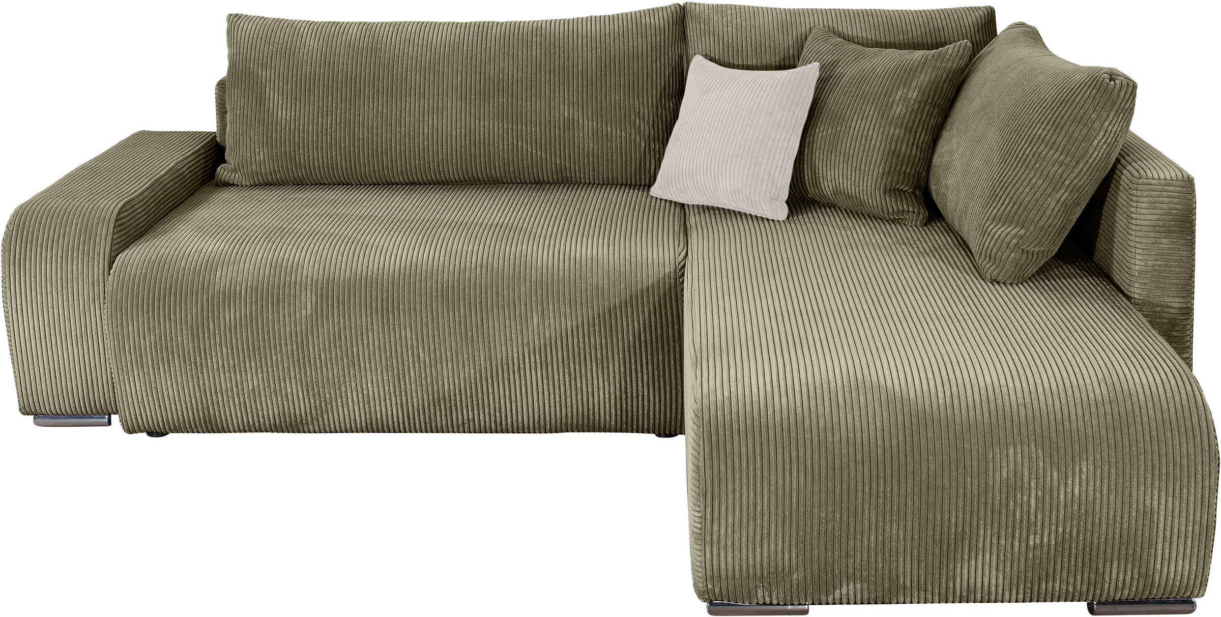 COLLECTION AB Ecksofa »Poppy, L-Form, Breite 227 cm mit Schlaffunktion« ink günstig online kaufen