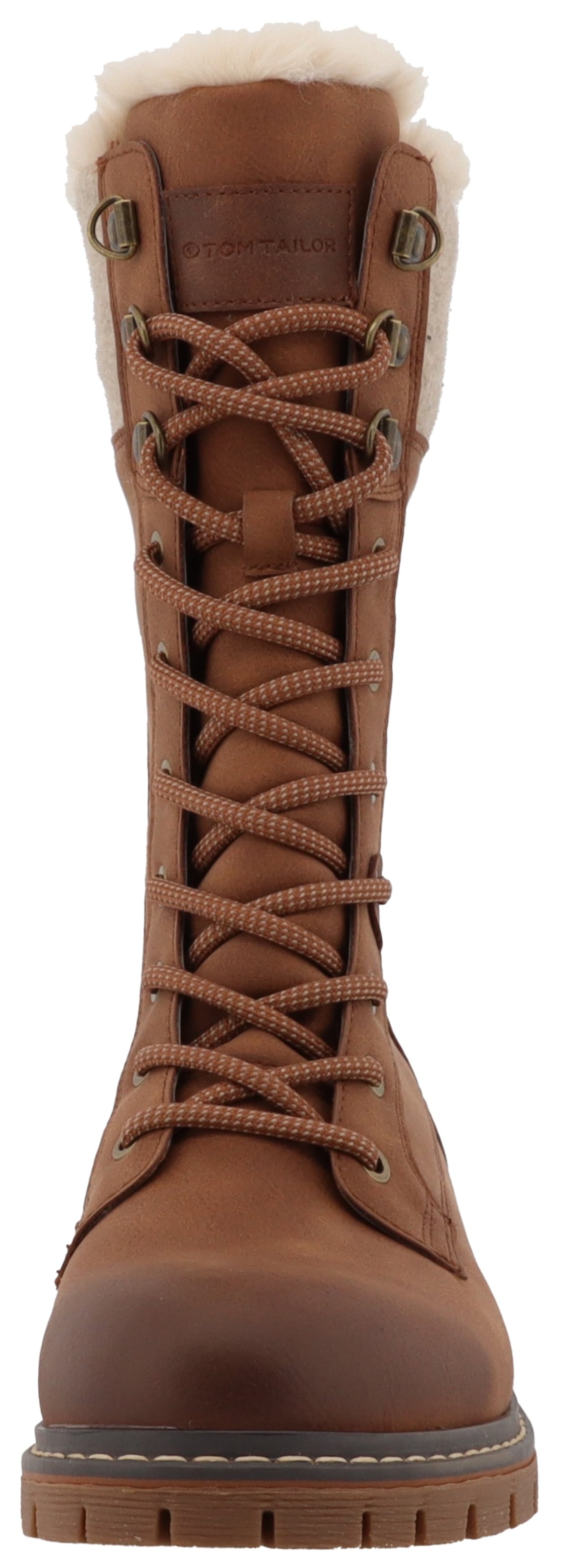 TOM TAILOR Winterstiefel, Schnürstiefel mit TEX-Membrane
