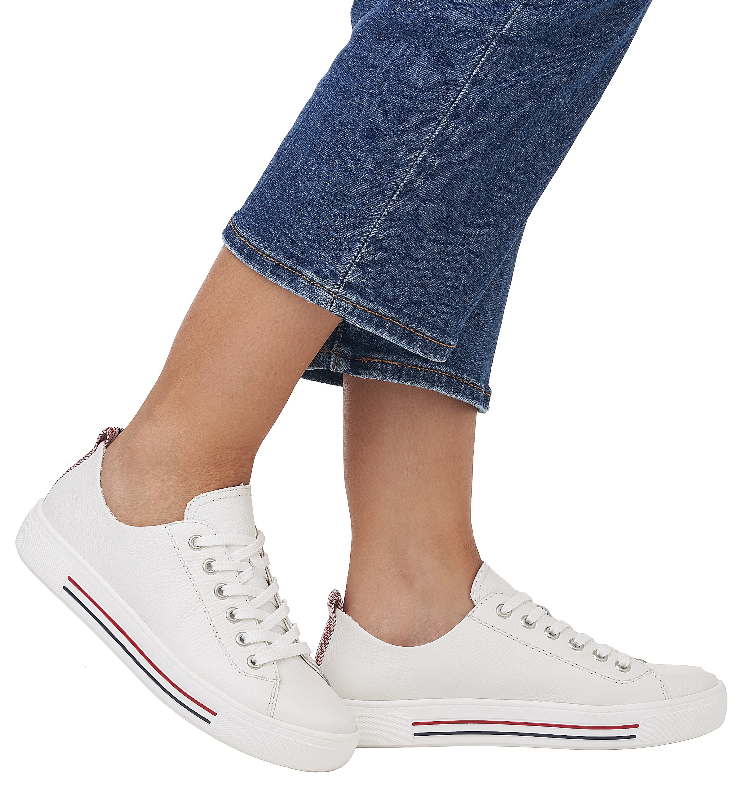 Remonte Plateausneaker  mit herausnehmbarer Einlage, Freizeitschuh, Halbschuh, Schnürschuh