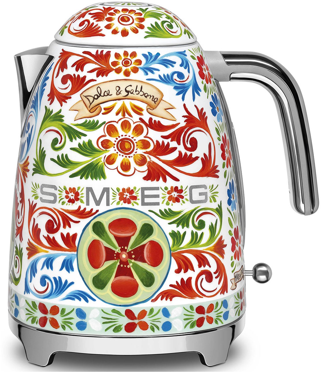 SMEG DOLCE & GABBANA Wasserkocher »KLF03DGEU Smeg« 1, 7 l 2400 W Limited Edition Dolce & Gabbana Sicily is my Love Dolce&Gabbana Design