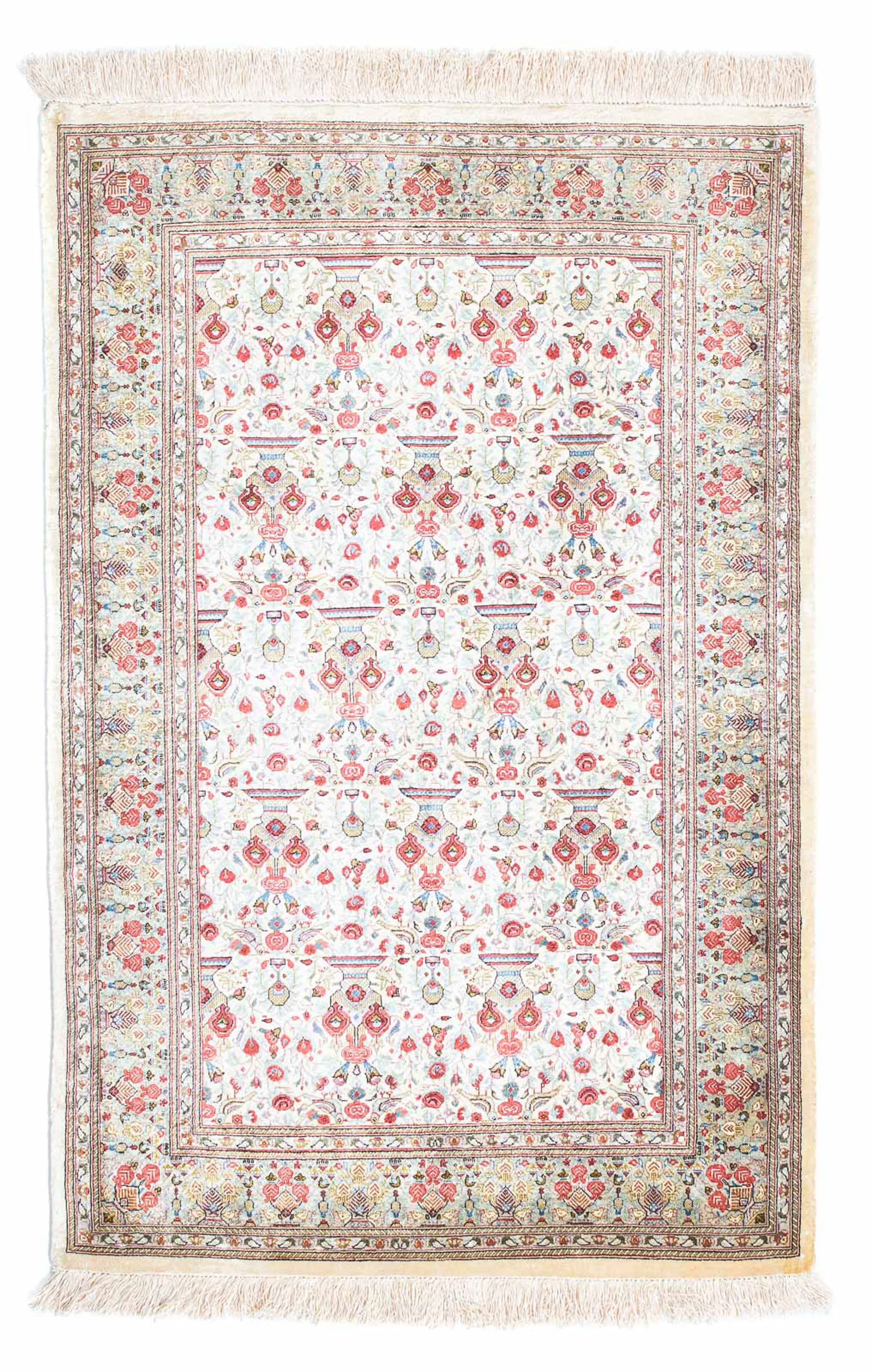 morgenland Orientteppich »Perser - Ghom - 118 x 75 cm - beige«, rechteckig, günstig online kaufen