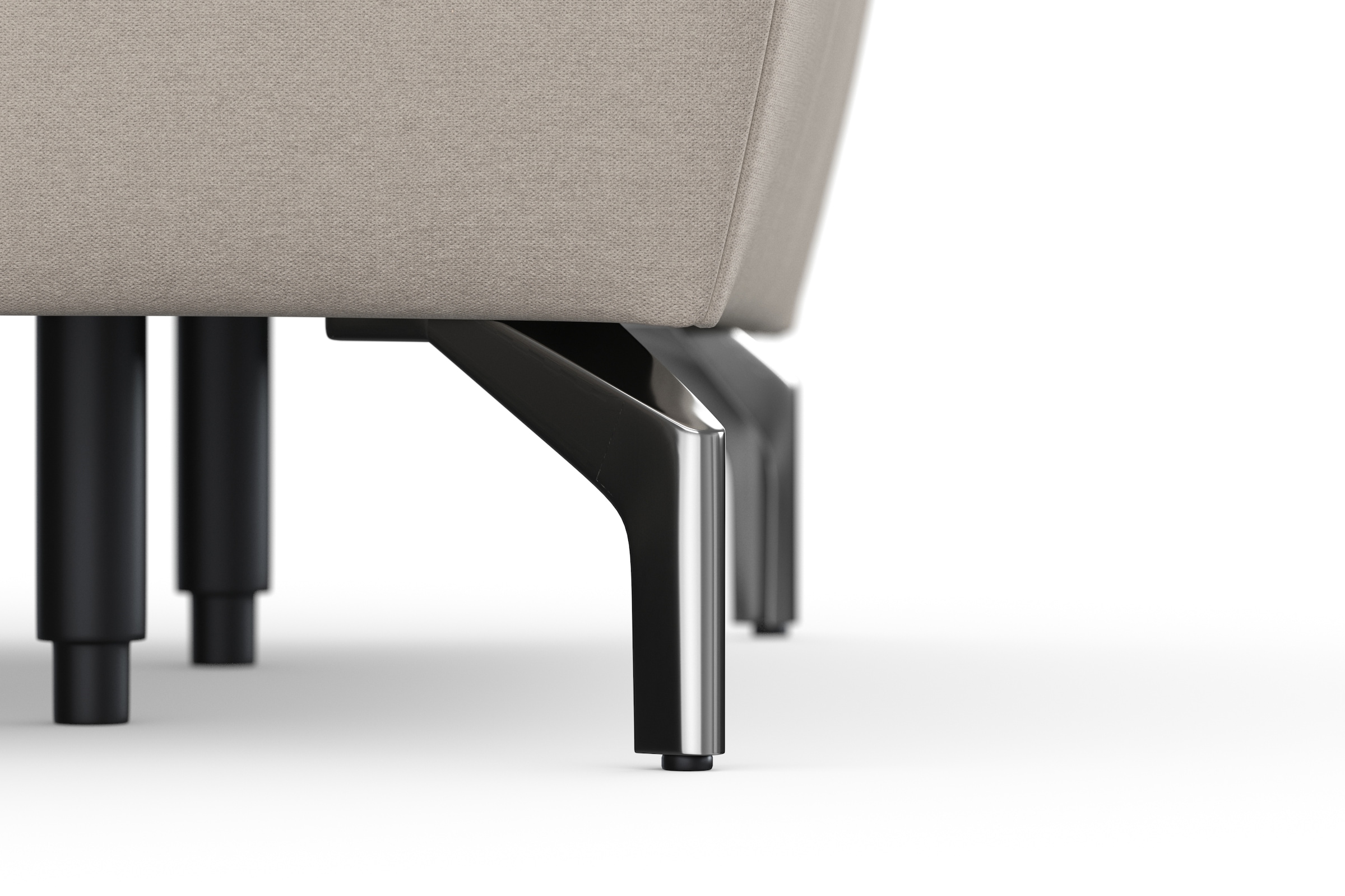 sit&more Ecksofa »Cool L-Form«, wahlweise mit Kopfteilverstellung und Vorziehsitz, motorisch
