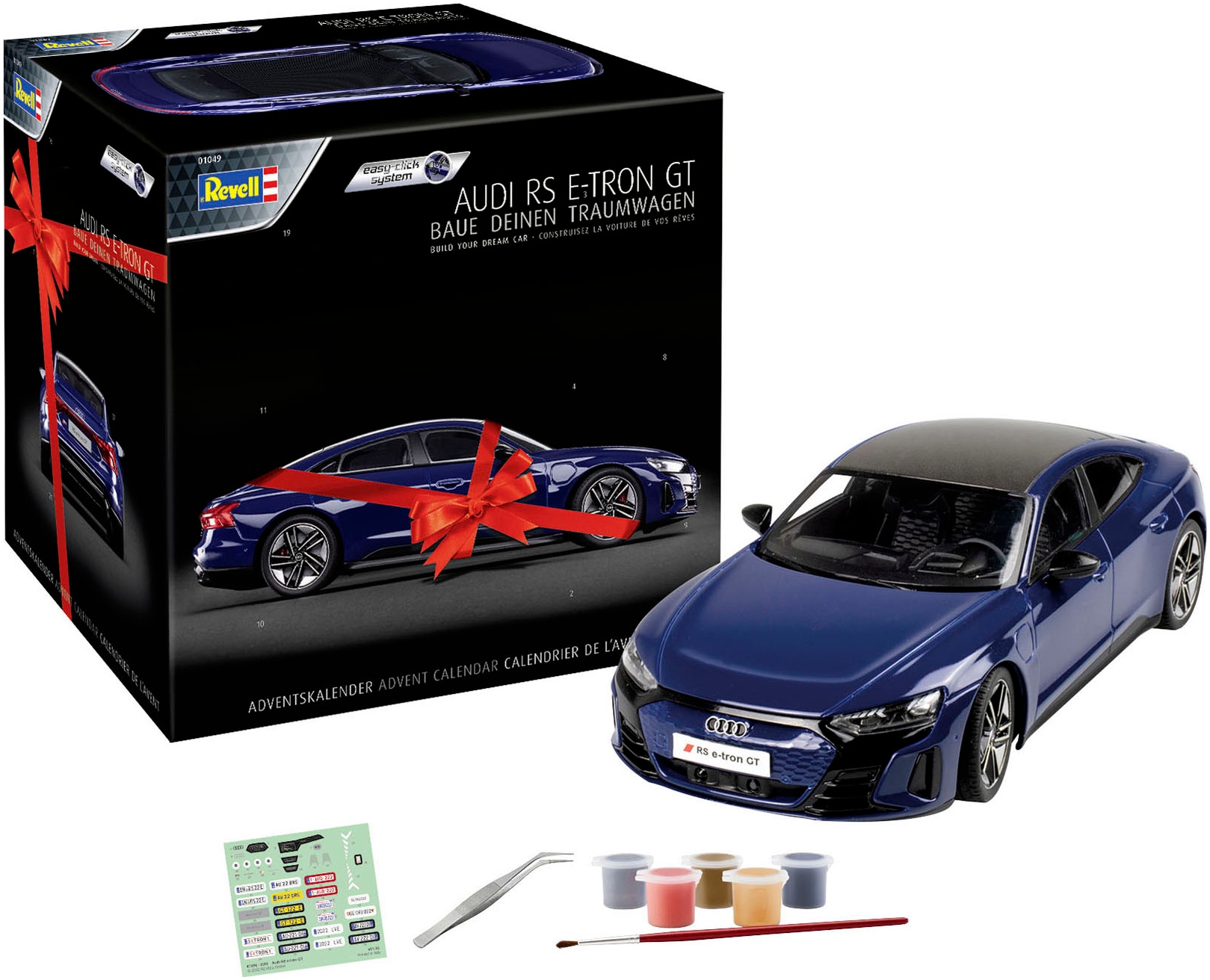 Revell® Spielzeug-Adventskalender »Audi RS e-tron GT«, ab 8 Jahren, Made in Europe