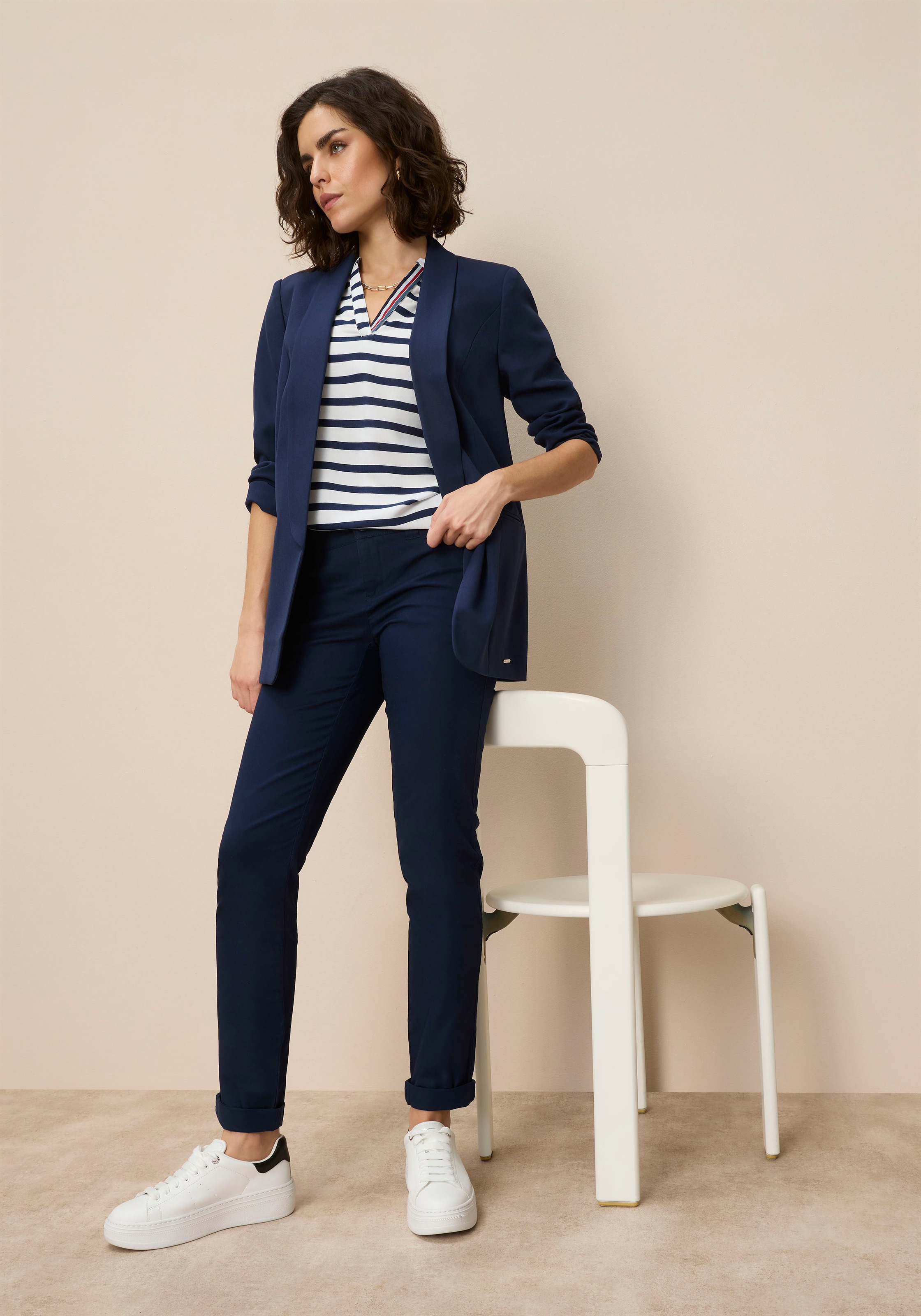 Laura Scott Druckbluse Packung, 2er-Pack,  bedruckte Bluse, aus Viskose, feminin im Stil