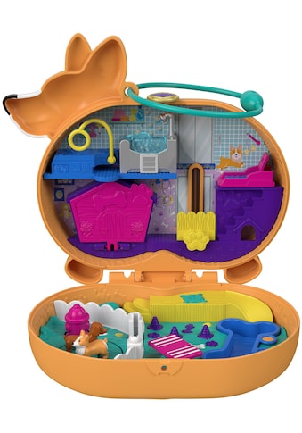 Mattel® Spielwelt »Polly Pocket Corgi-Hundehotel Schatulle«, Sammelfigur kaufen