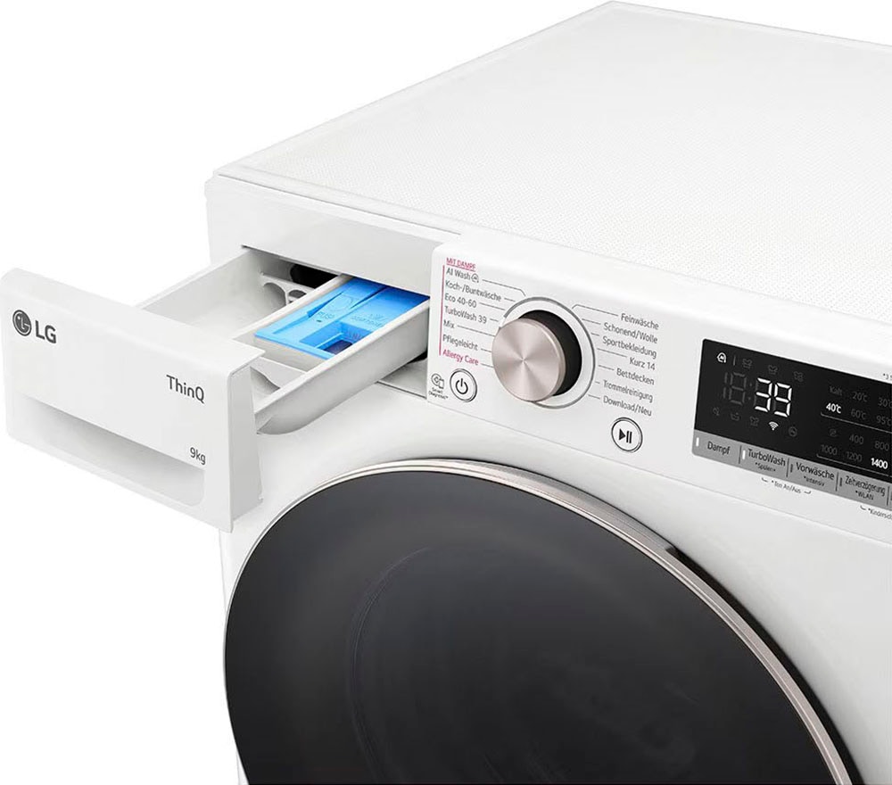 LG Waschmaschine »F4WR709G«, 9 kg, 1400 U/min
