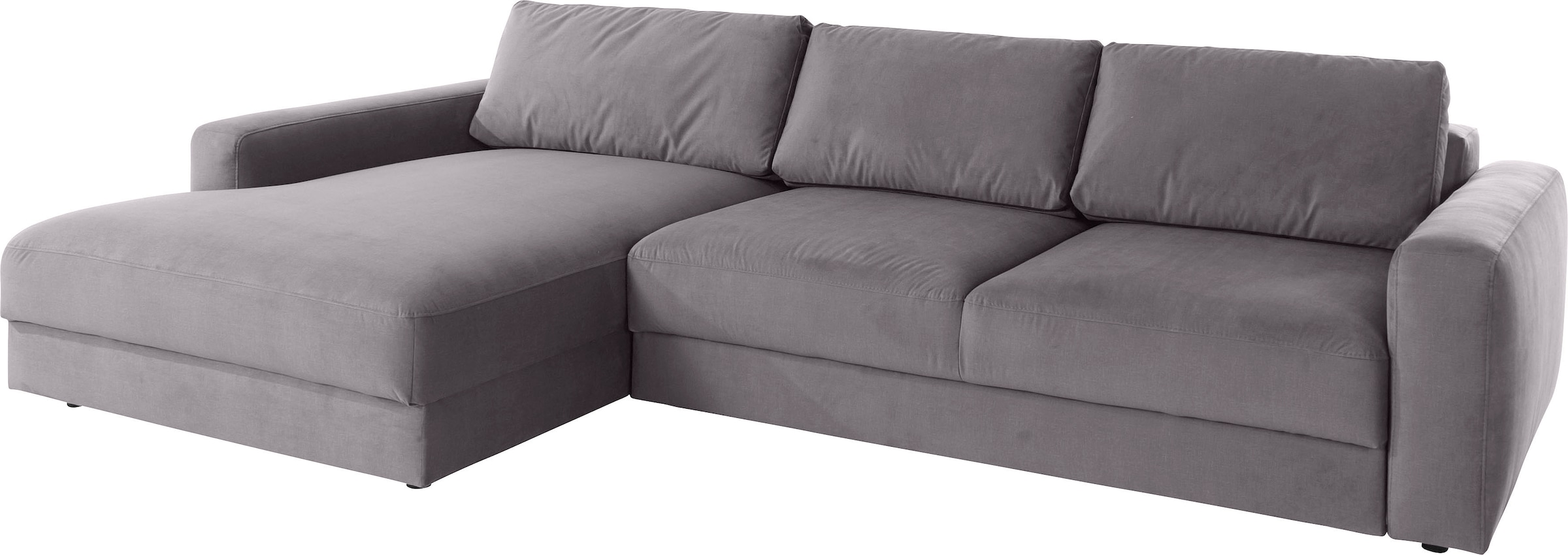 Places of Style Ecksofa »Bloomfield, bequem und elegant, OTTOs Choice, L-Form«, wahlweise mit Bettfunktion und Bettkasten