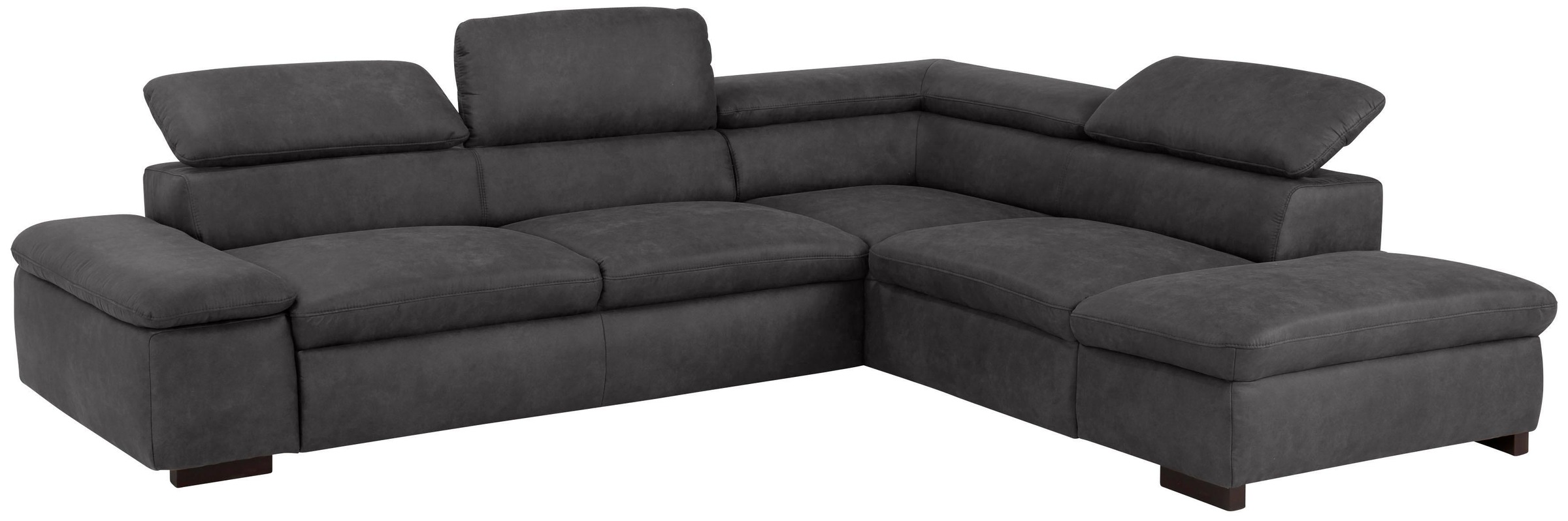 Home affaire Ecksofa »Alberto L-Form«, mit Kopfteilverstellung, wahlweise mit Bettfunktion