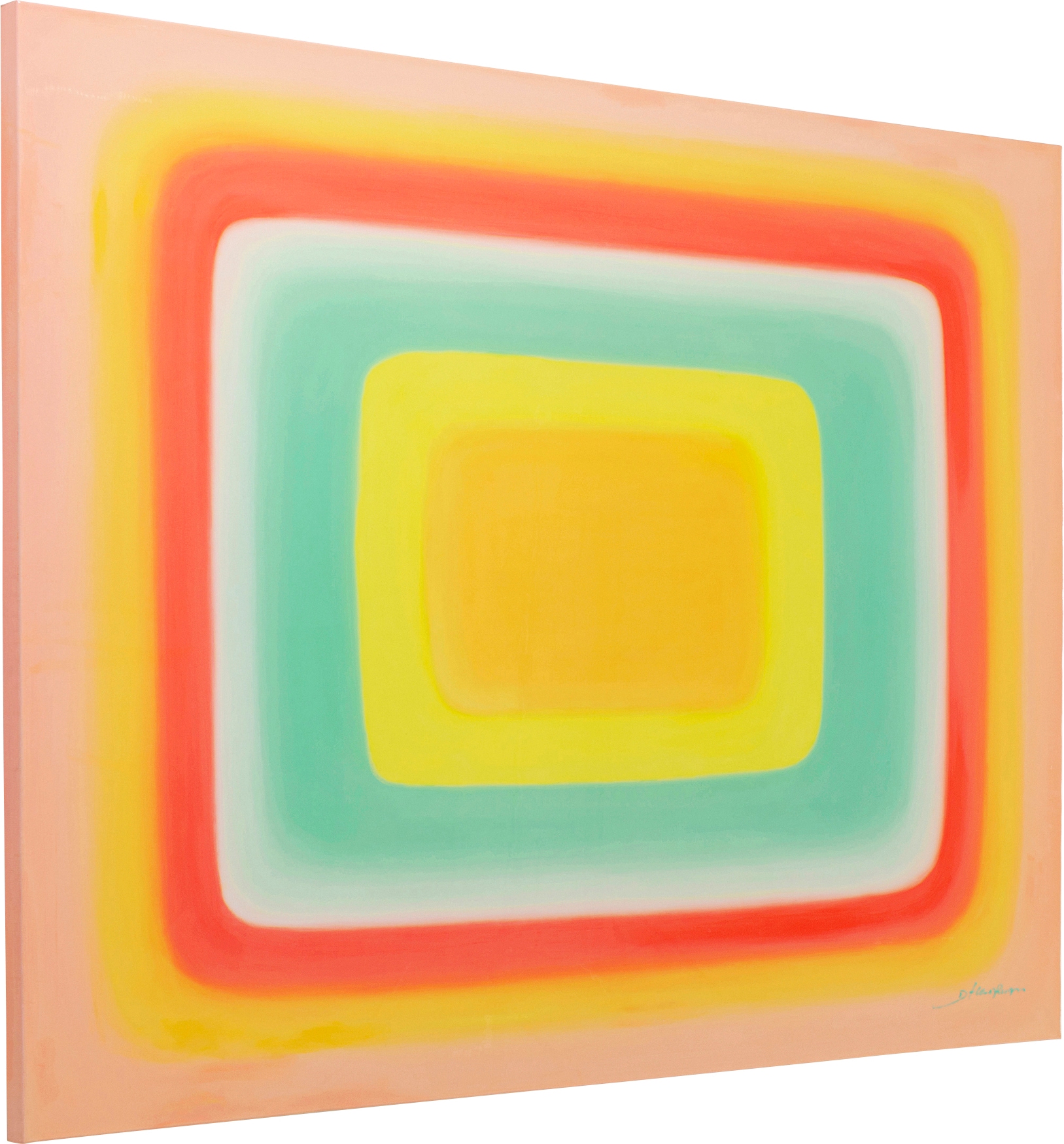 Kare Design Leinwandbild »Leinwandbild Tendency Blush«