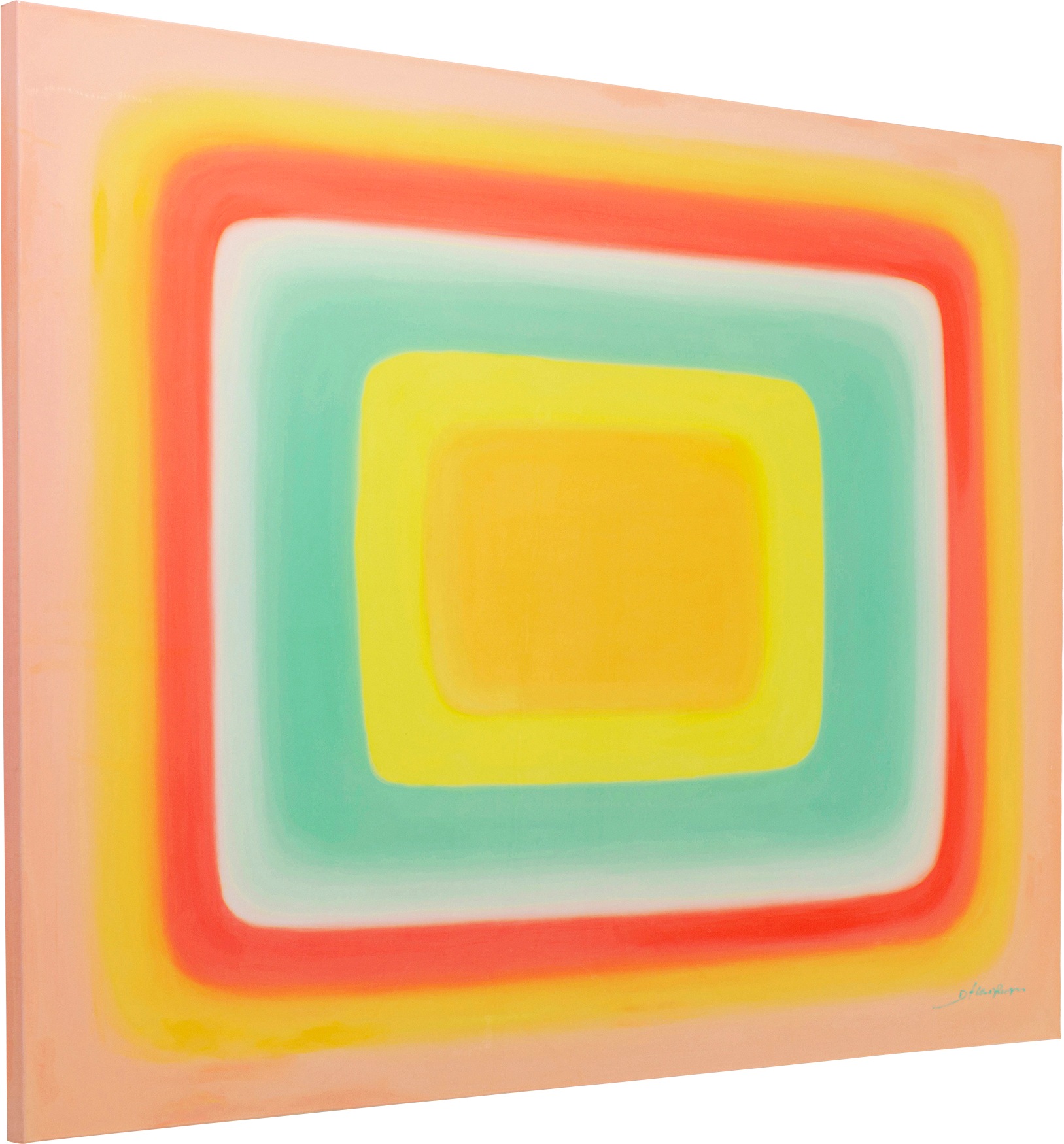 Kare Design Leinwandbild »Leinwandbild Tendency Blush« günstig online kaufen