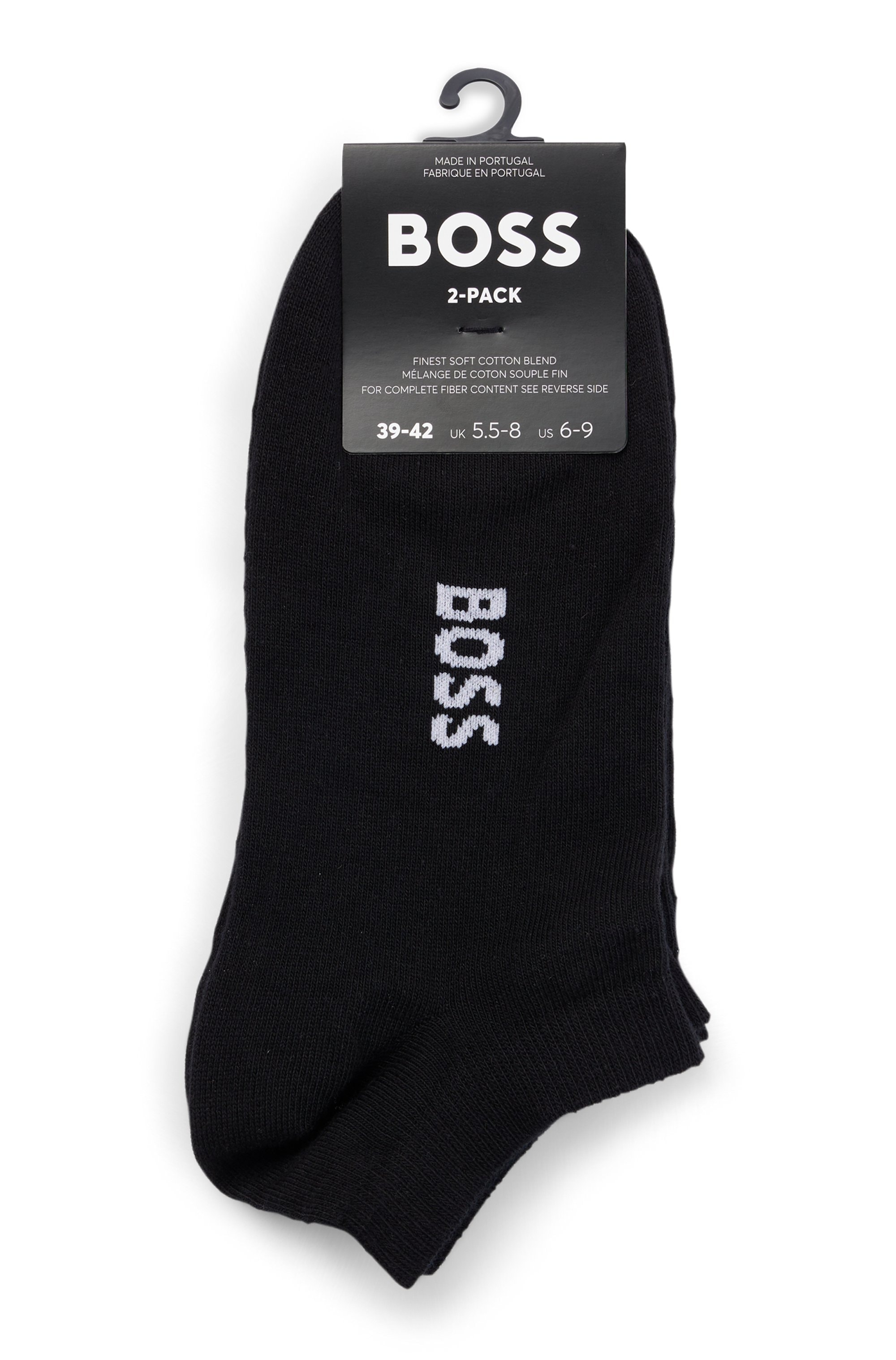 BOSS Sneakersocken »2P AS Logo CC W«, (Packung, 2 Paar, 2er Pack), mit Logoschriftzug
