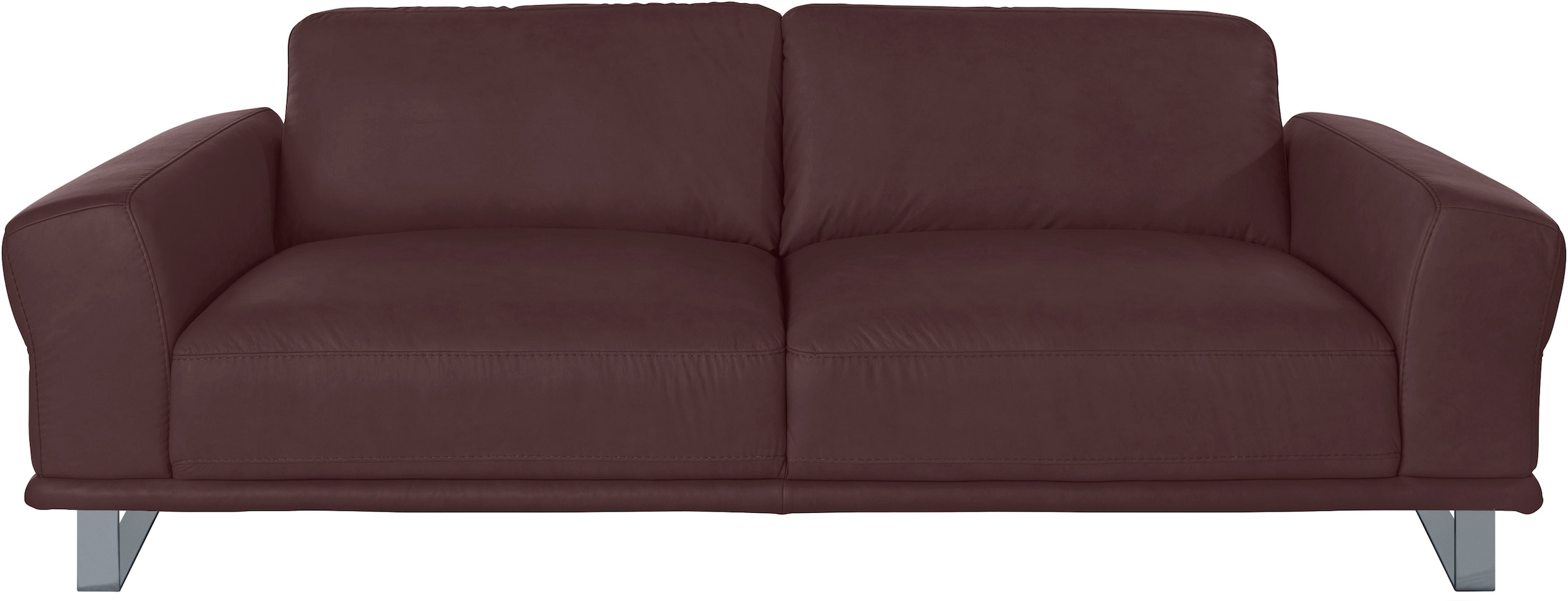 W.SCHILLIG 2,5-Sitzer »montanaa« mit Metallkufen in Silber matt, Breite 232 günstig online kaufen