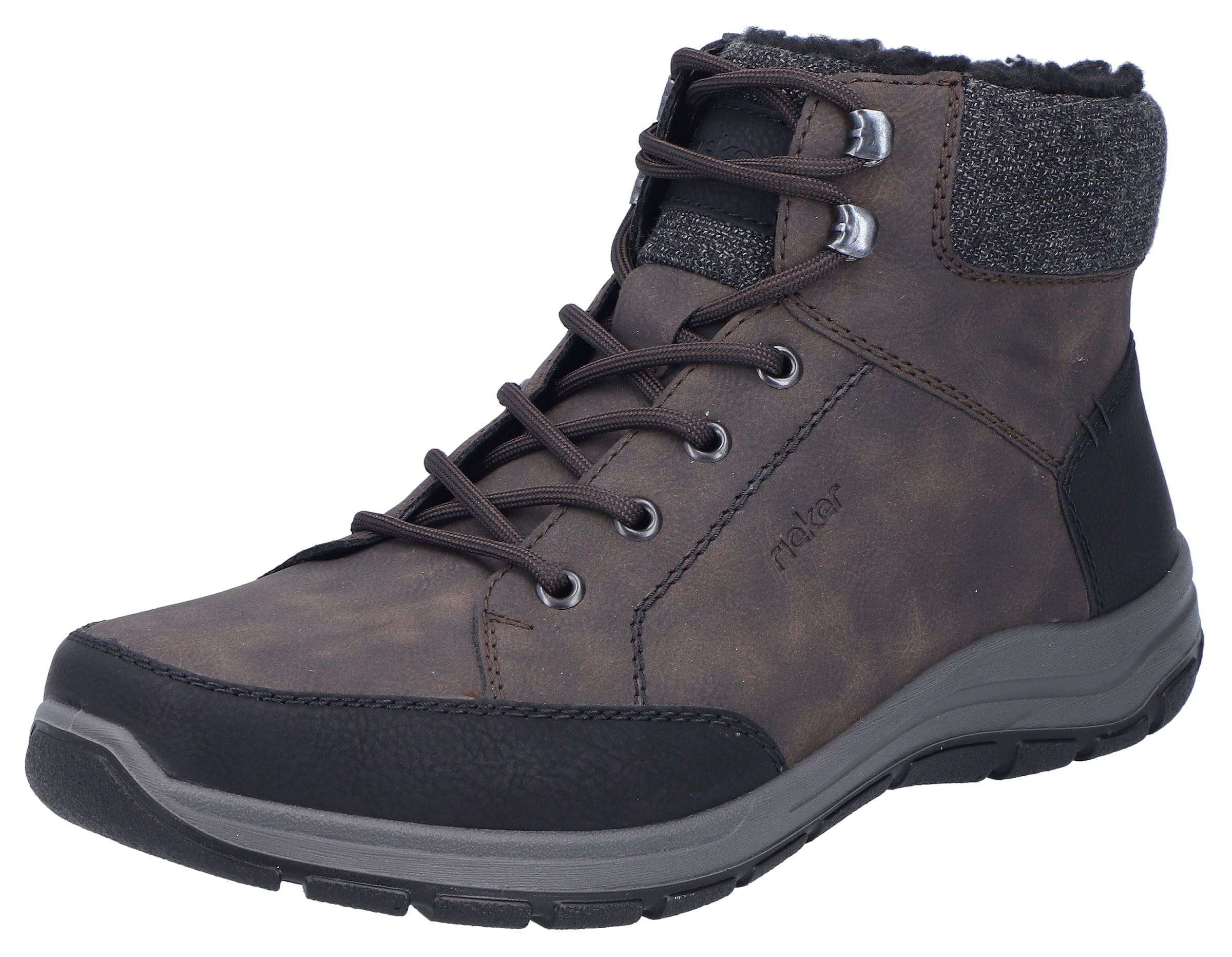 Rieker Winterboots , Schnürboots, Outdoorschuh mit praktischem Innenreißver günstig online kaufen