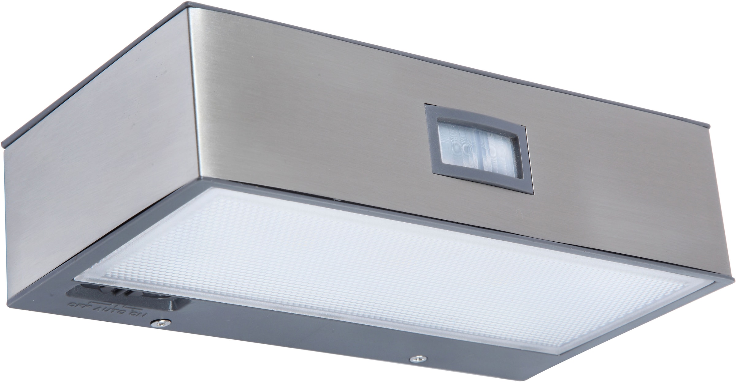 LUTEC LED Außen-Wandleuchte »BRICK«, Leuchtmittel LED-Modul | LED fest integriert, Solarleuchte, Bewegungsmelder