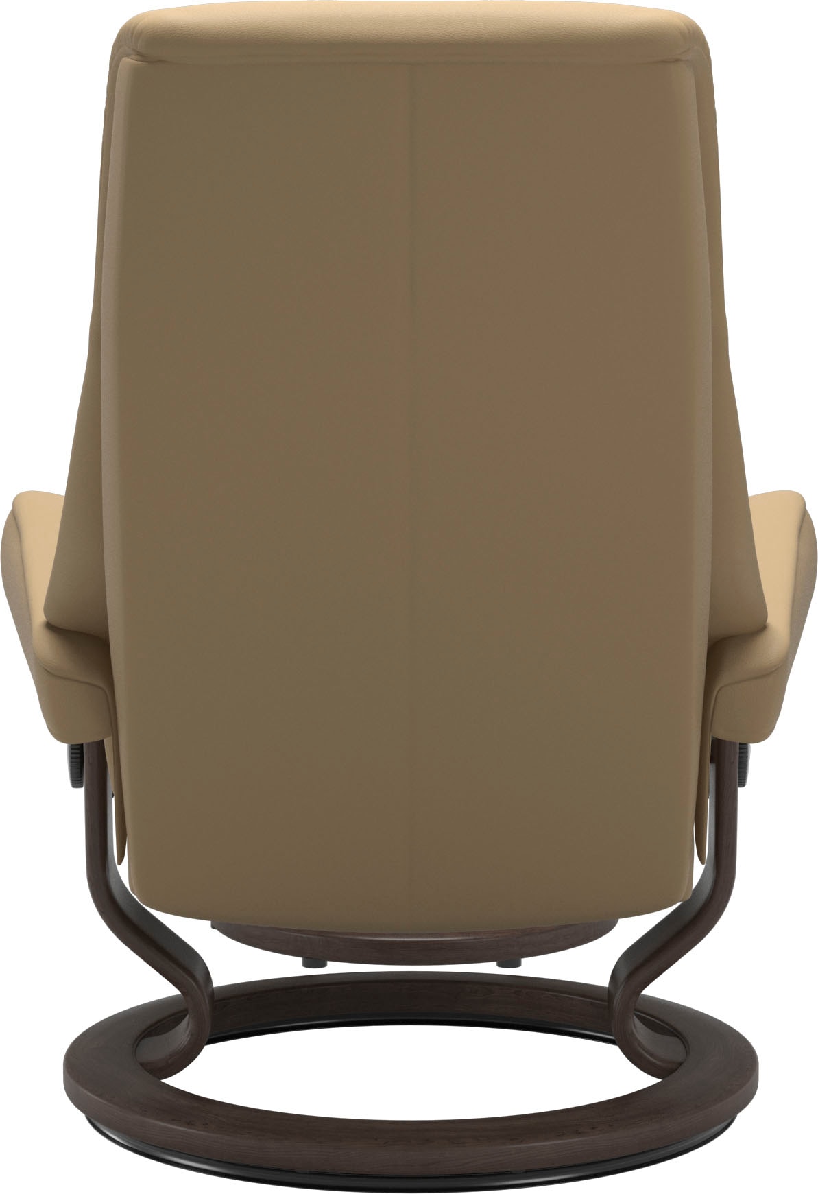 Stressless® Relaxsessel »View«, (Set, Relaxsessel mit Hocker), mit Classic Base, Größe S,Gestell Wenge