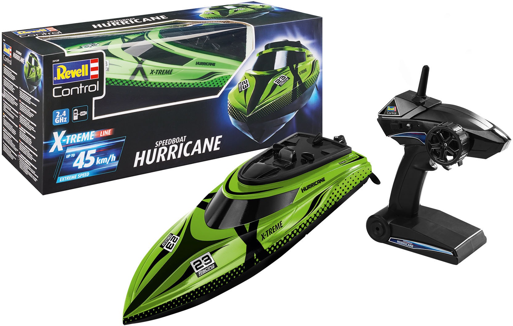 Revell® RC-Boot »Revell® control, RC X-TREME Speedboat Hurricane«