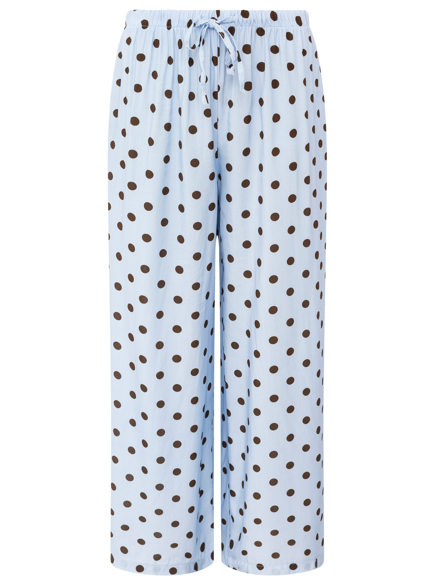Zwillingsherz Stoffhose »Sommerhose "Punkte"«  allover-Punktemuster, elastischer Bund mit Bindeband