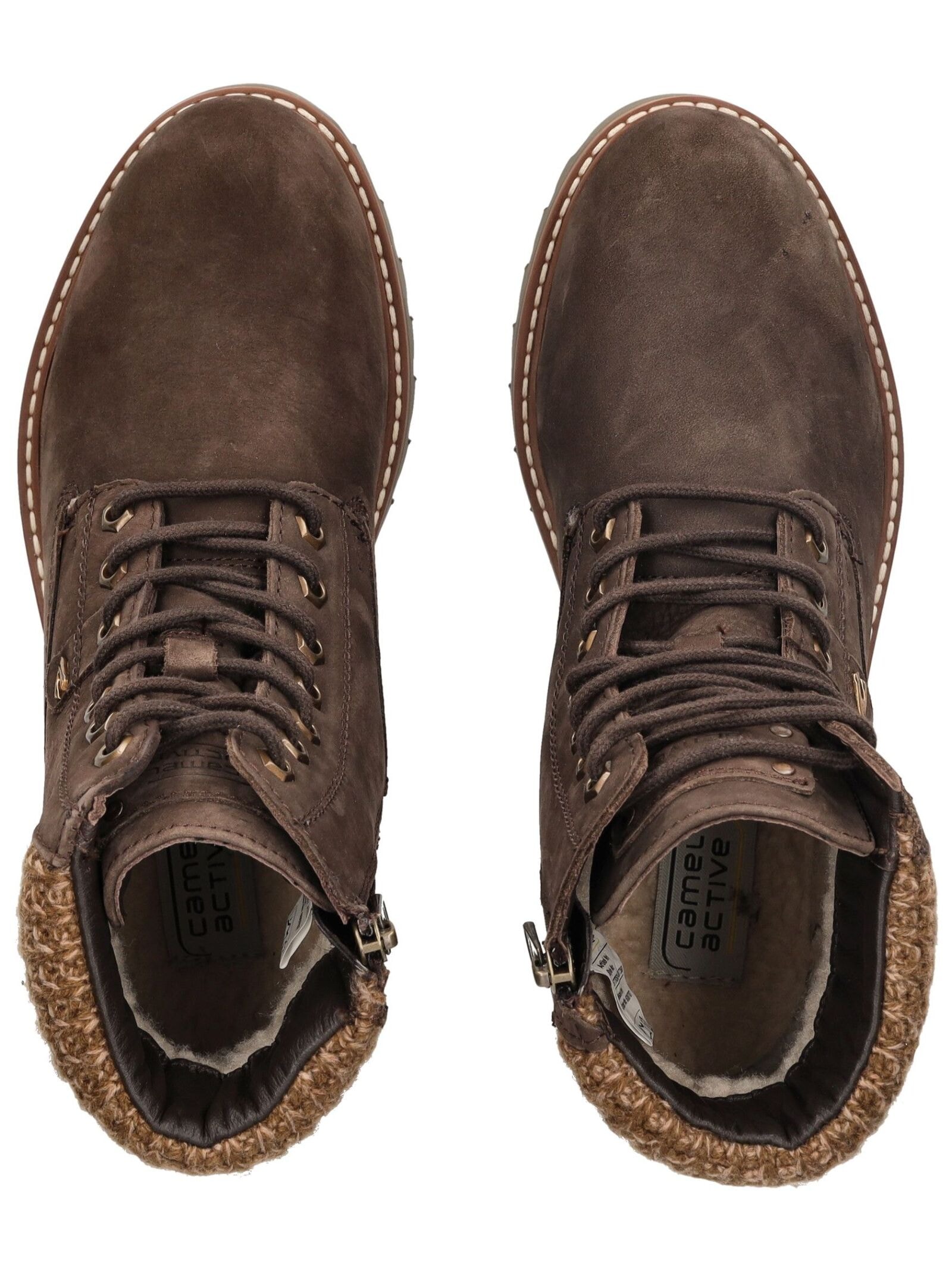 camel active Schnürstiefelette »camel active Stiefelette Leder«