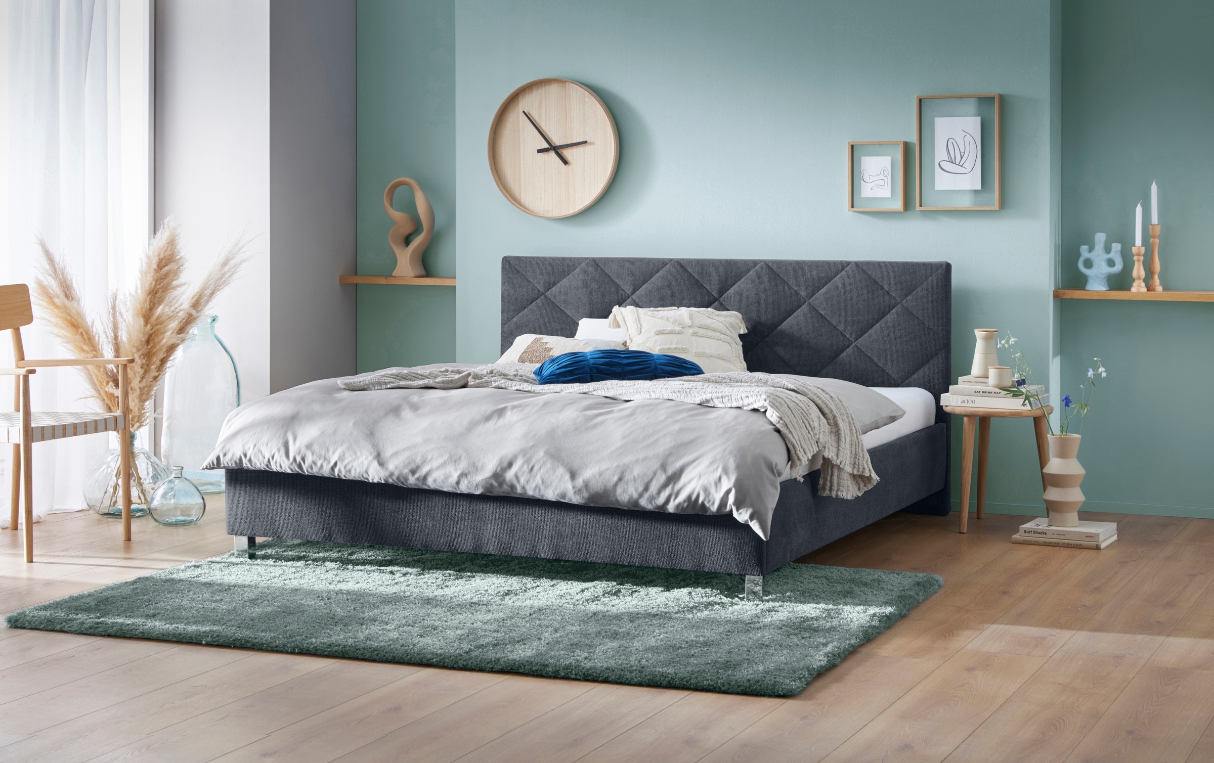 Westfalia Schlafkomfort Polsterbett "Padua" mit Rautensteppung, 3 verschied günstig online kaufen