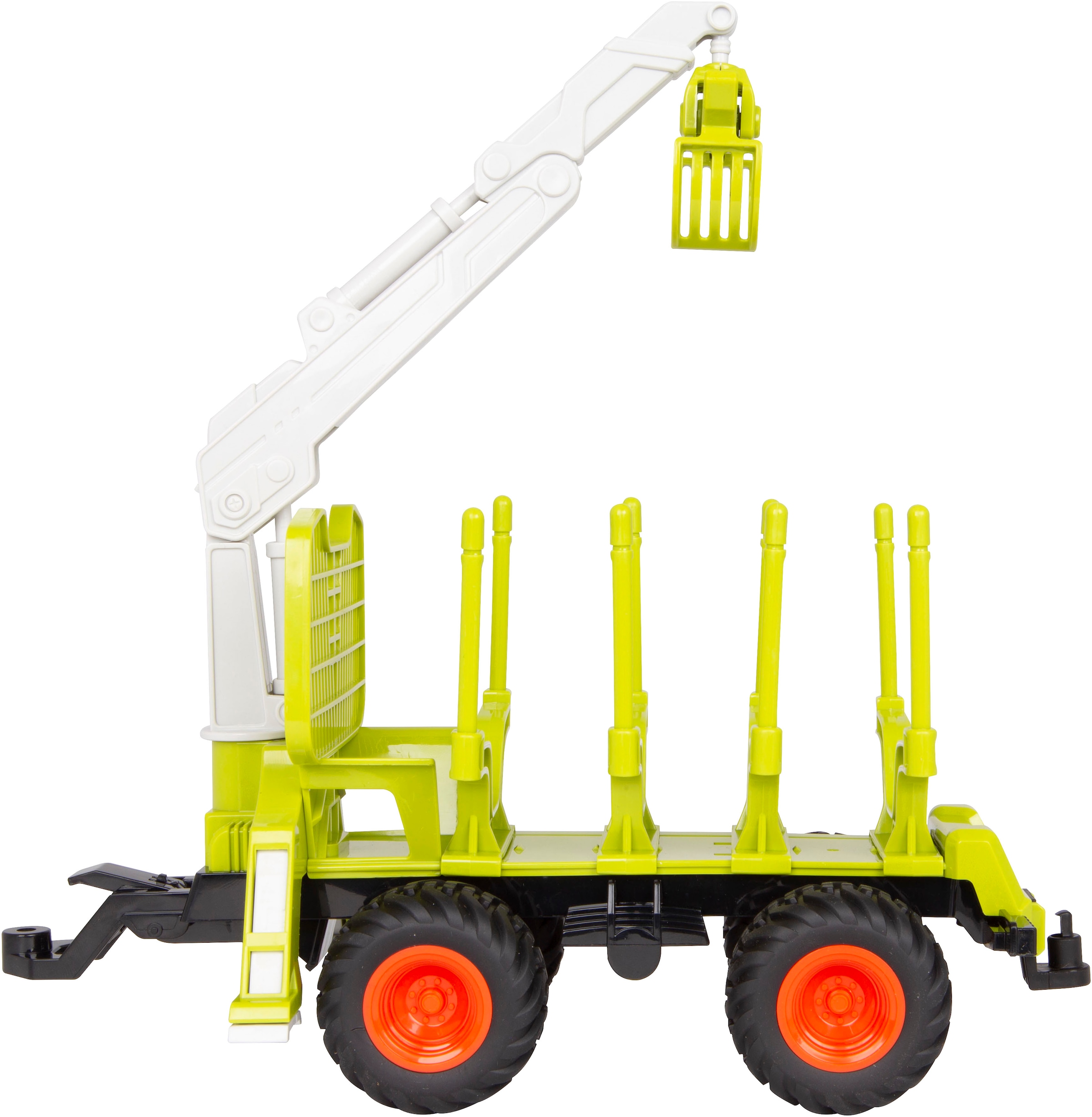 Jamara Spielzeug-Forstmaschine »Holzrückewagen mit Kranarm 1:24S«