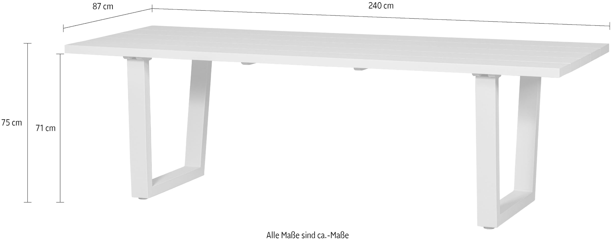 WOOOD Esstisch »Bear Gartentisch«