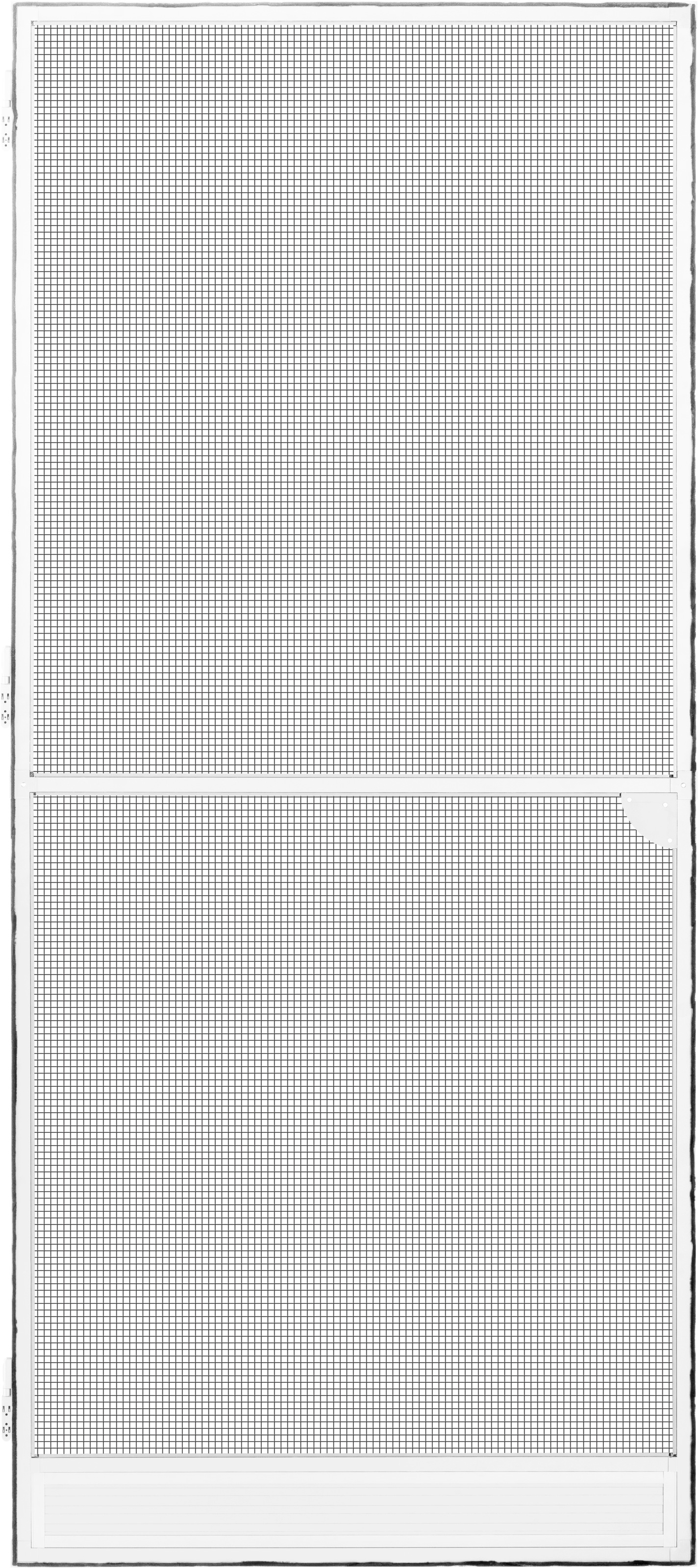 SCHELLENBERG Insektenschutz-Tür »Premium, Fliegengitter für Balkontüren und Terrassentüren«, mit Aluminiumrahmen, 100 x 215 cm, anthrazit und weiß