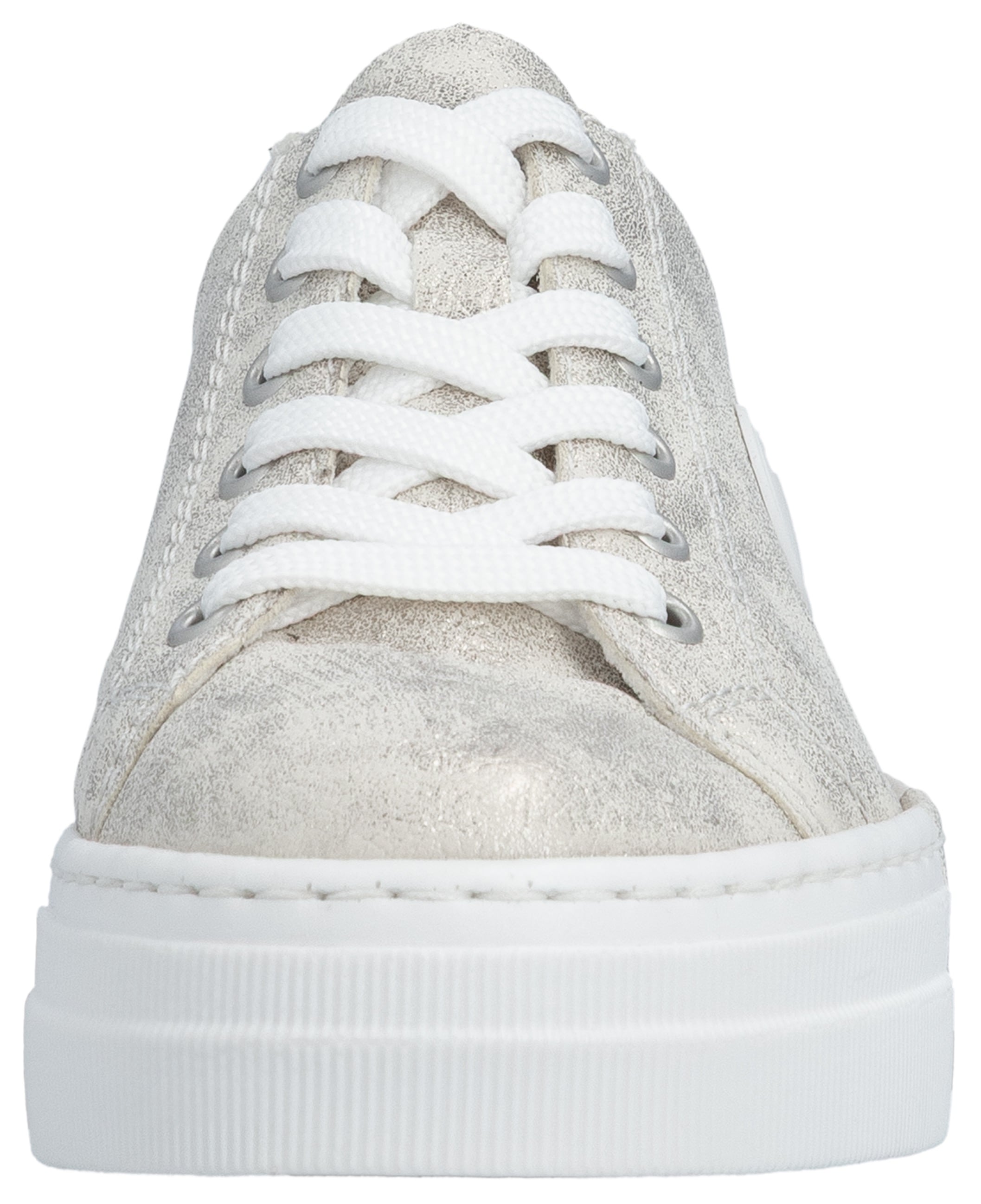 Rieker Sneaker  , Freizeitschuh, Halbschuh, Schnürschuh mit Plateausohle