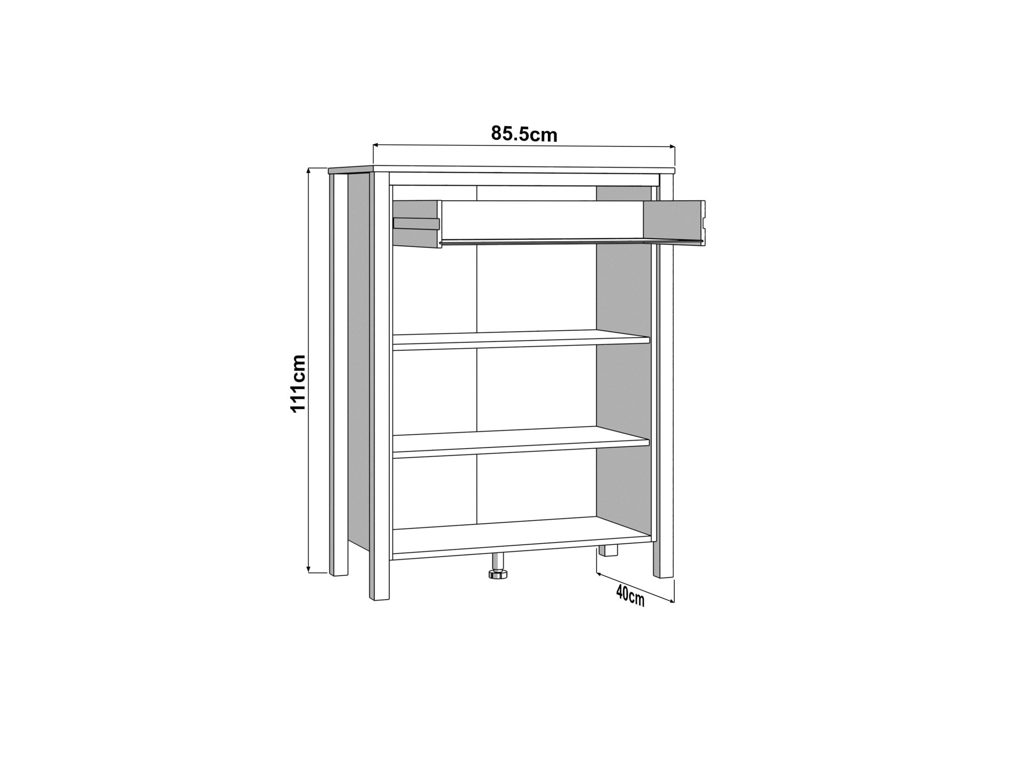 Home affaire Garderoben-Set »Bedford, Flurmöbel, Dielenmöbel, Flurschrank, Flurgarderobe B= 231 cm« 4tlg, 4 Stk. tlg.