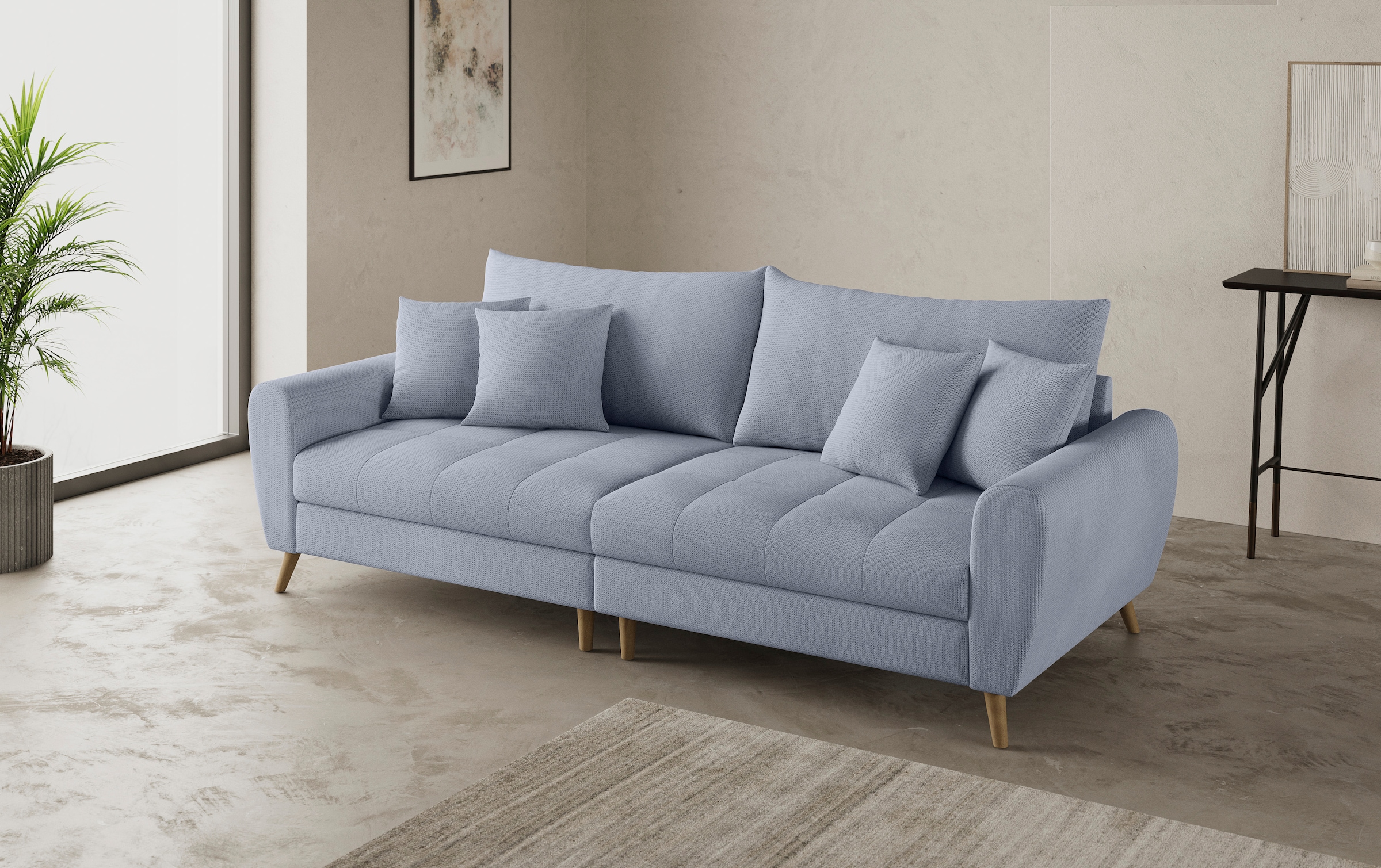 Mr. Couch Big-Sofa »Blackburn II«, Mit Kaltschaumpolsterung bis 140 kg belastbar