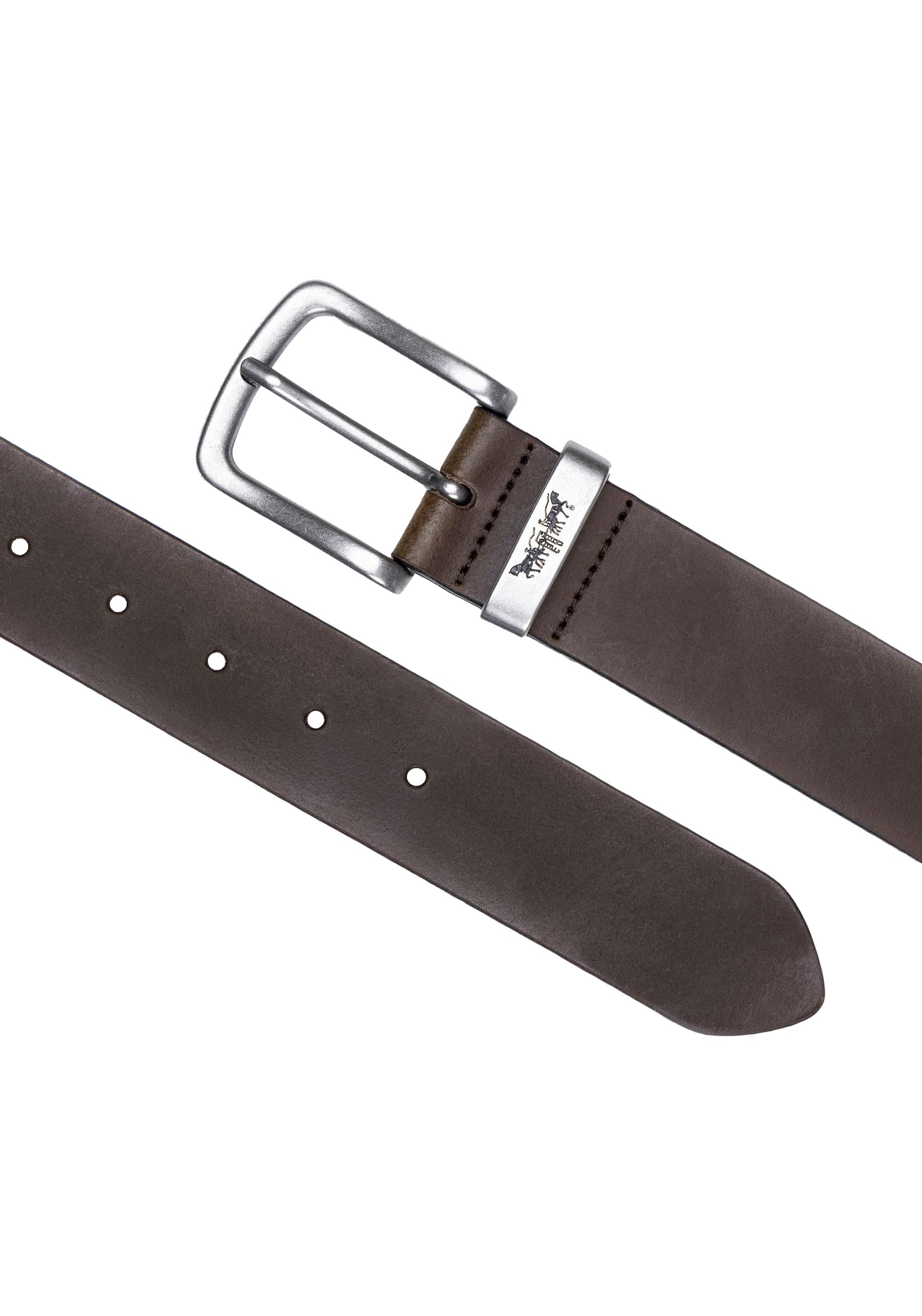 Levi's® Ledergürtel »METAL TWO HORSE KEEPER BELT«, mit Metallschließe