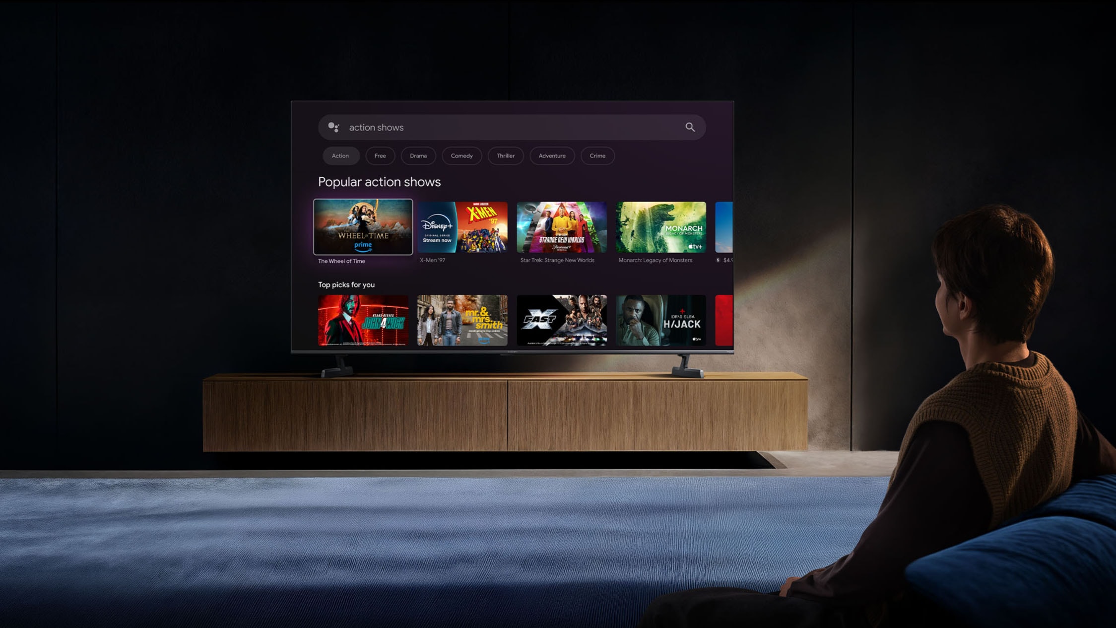 Xiaomi QLED Mini LED-Fernseher »L55MB-SEU« 138 cm/55 ″ Smart-TV