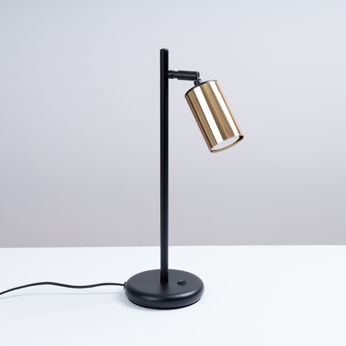 SOLLUX lighting Tischleuchte »Tischlampe WINX schwarz/gold«, 1 flammig, Leu günstig online kaufen