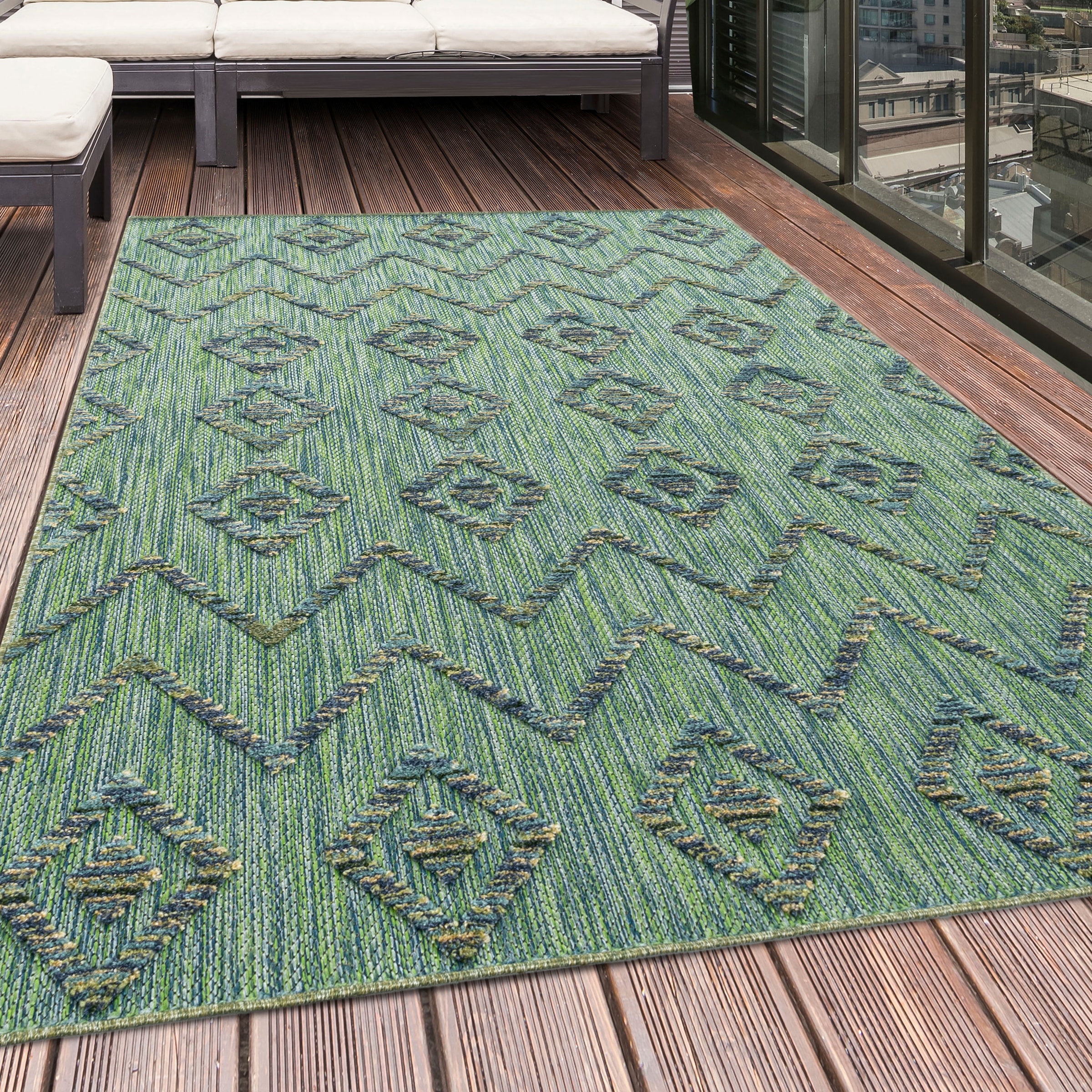 Ayyildiz Teppiche Teppich »BAHAMA 5152«, rechteckig, 8 mm Höhe, Läufer, Fla günstig online kaufen