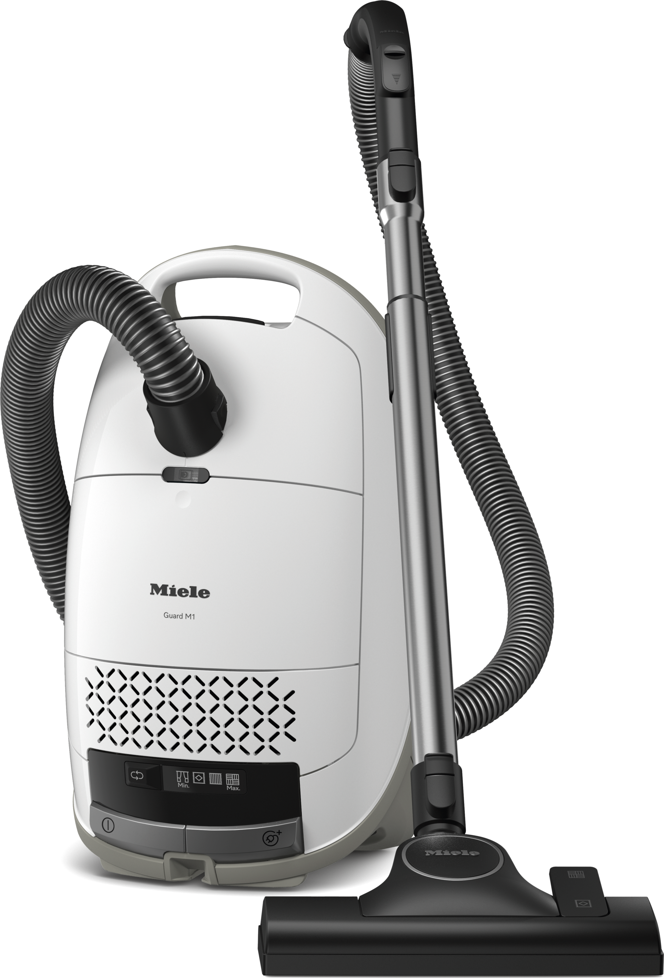 Miele Bodenstaubsauger »Guard M1 S8380 mit ComfortFit & AirClean Filter, Nachfolger S8360«, 890 W, mit Beutel, Starke Saugleistung, integriertes Zubehör, höhenverstellbar