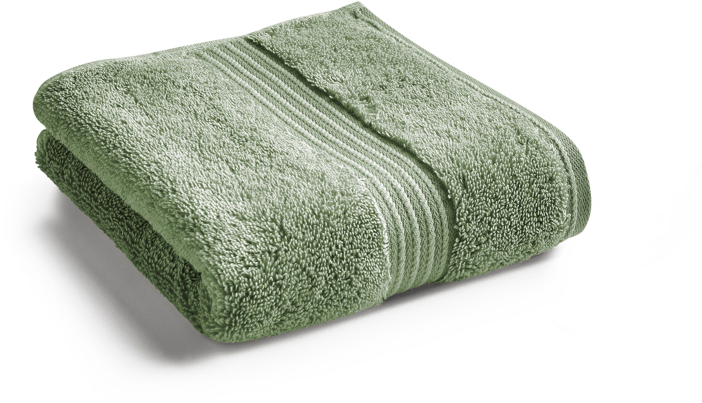 CHRISTY Gästehandtücher »SUPREME« Premium-Gästetücher in Luxusqualität, 650g/m², 40x76cm, 6er Set Bay Leaf Obermaterial: 100% Baumwolle B/L: 40...