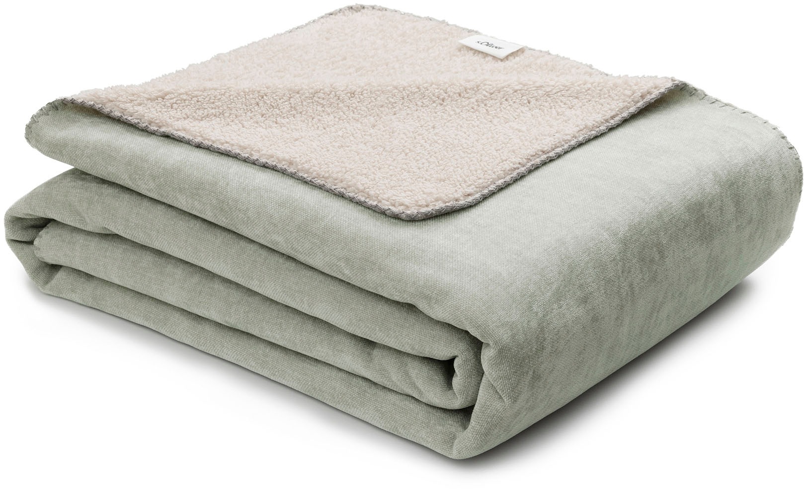 s.Oliver Wohndecke »s.Oliver Lounge Decke« trendige Doubleface-Optik günstig online kaufen