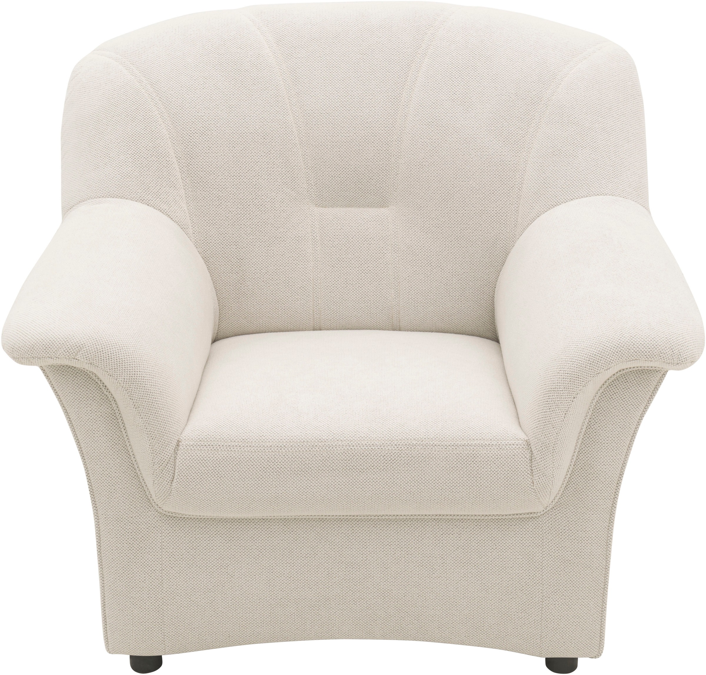 DOMO collection Sessel »Flores«, wahlweise mit Federkern (nicht bei Microfaser PRIMABELLE®-Struktur)
