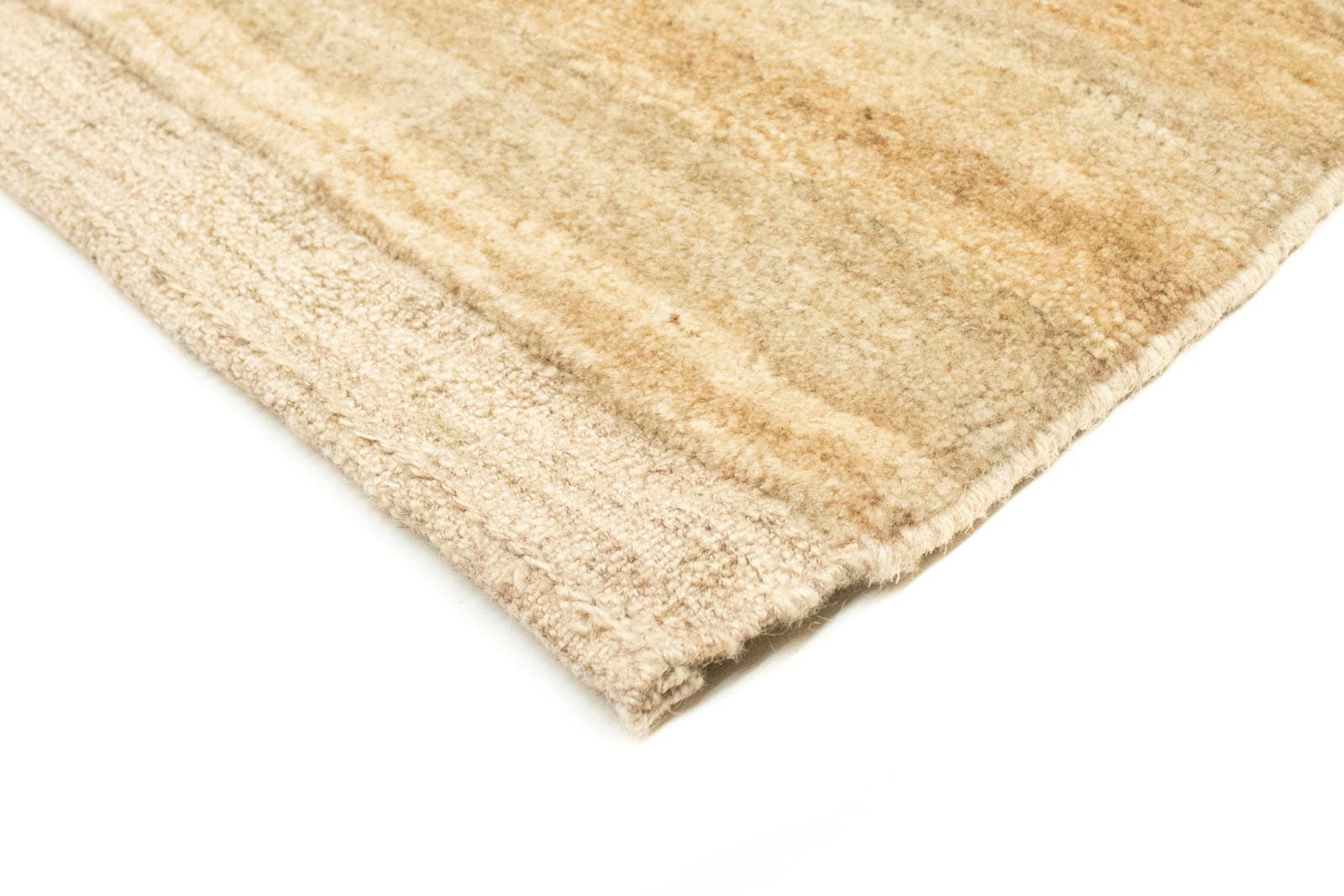 morgenland Wollteppich »Gabbeh Teppich handgeknüpft bestellen handgeknüpft rechteckig, beige«, schnell bequem und