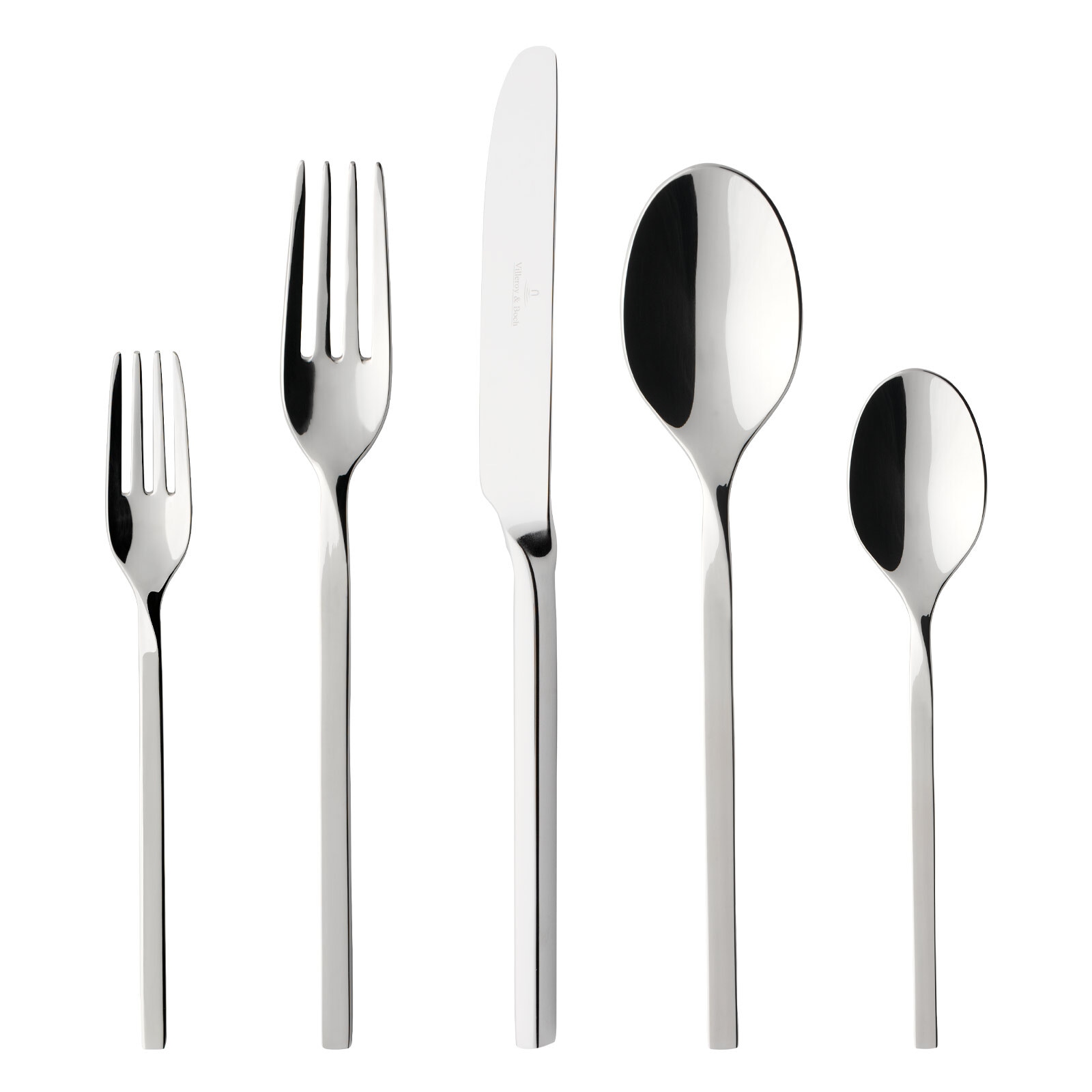 Villeroy & Boch Besteck-Set »Tafelbesteck NewWave 30er Set silber« günstig online kaufen