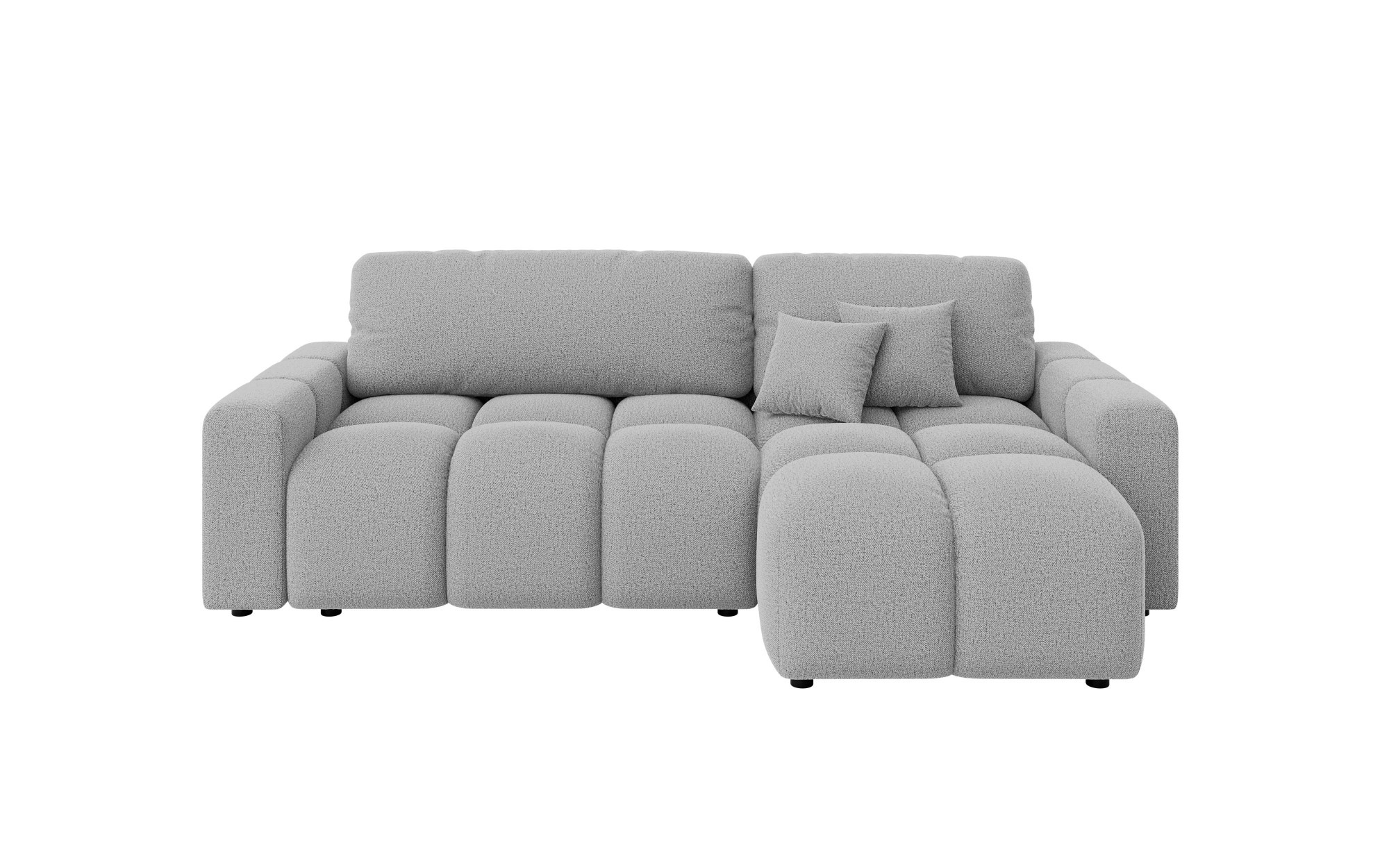 INOSIGN Ecksofa »FELICI, Schlafsofa 233cm, L-Form mit Recamiere beidseitig montierbar«, Designsofa mit Bettfunktion und Bettkasten, Maße B/T/H: 233/142/88 cm